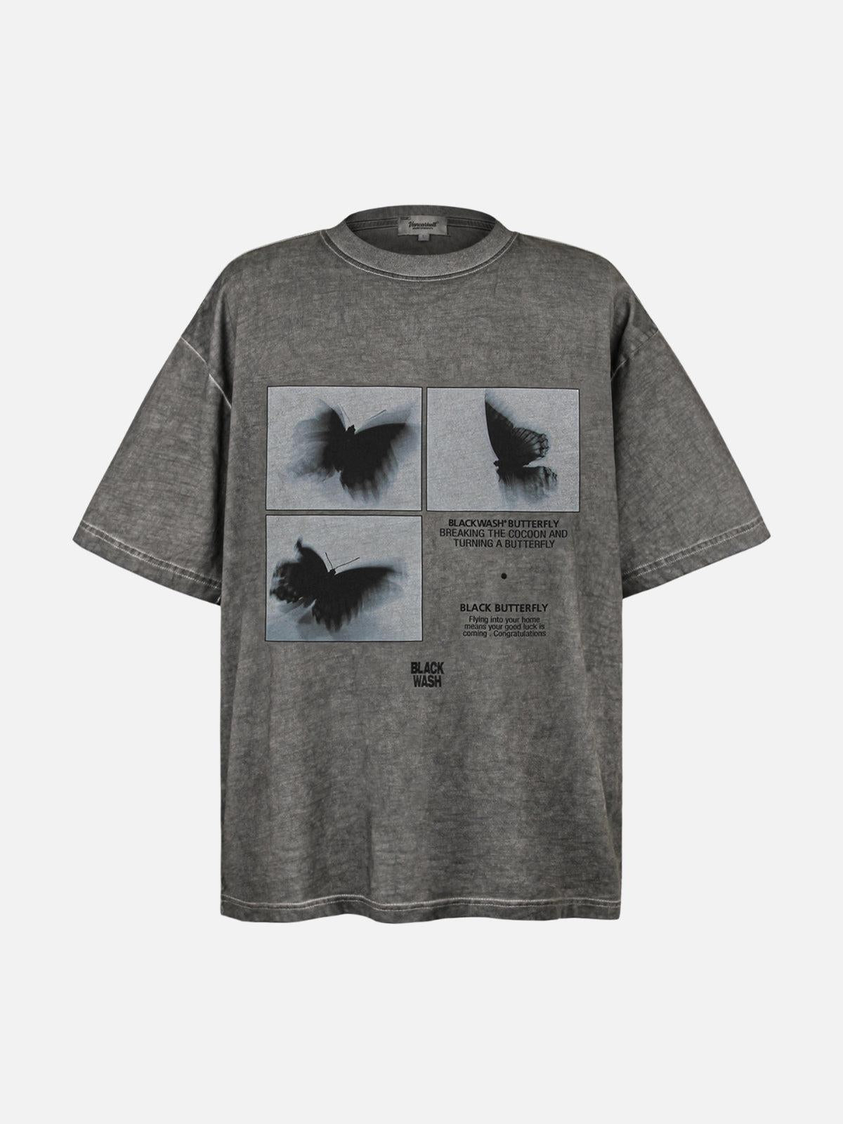 Concert Outfit Ephemeral Wings Cinematic Butterfly Tee