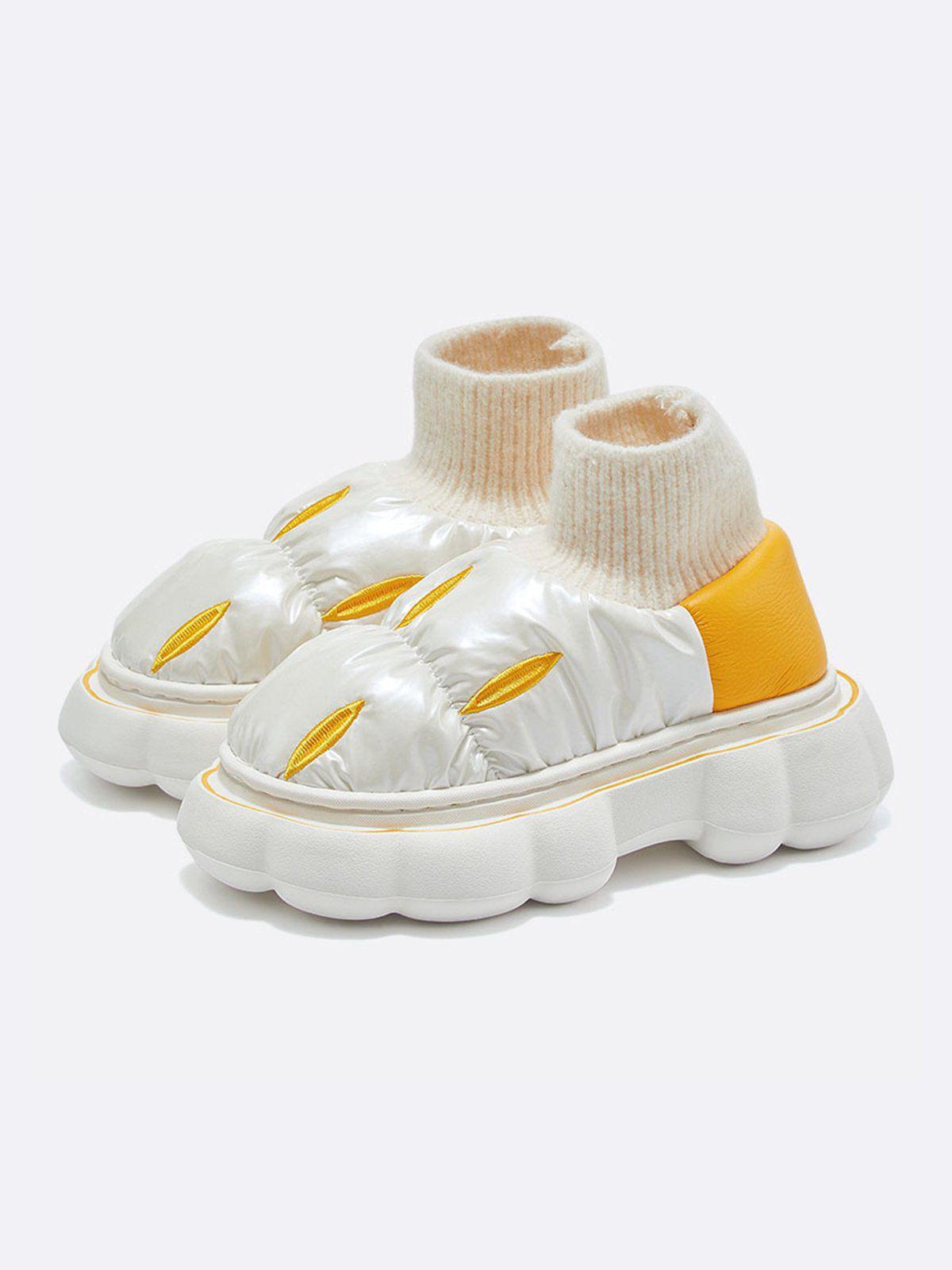 Concert Outfit Fantastic Design Latex Cotton-Padded Shoes