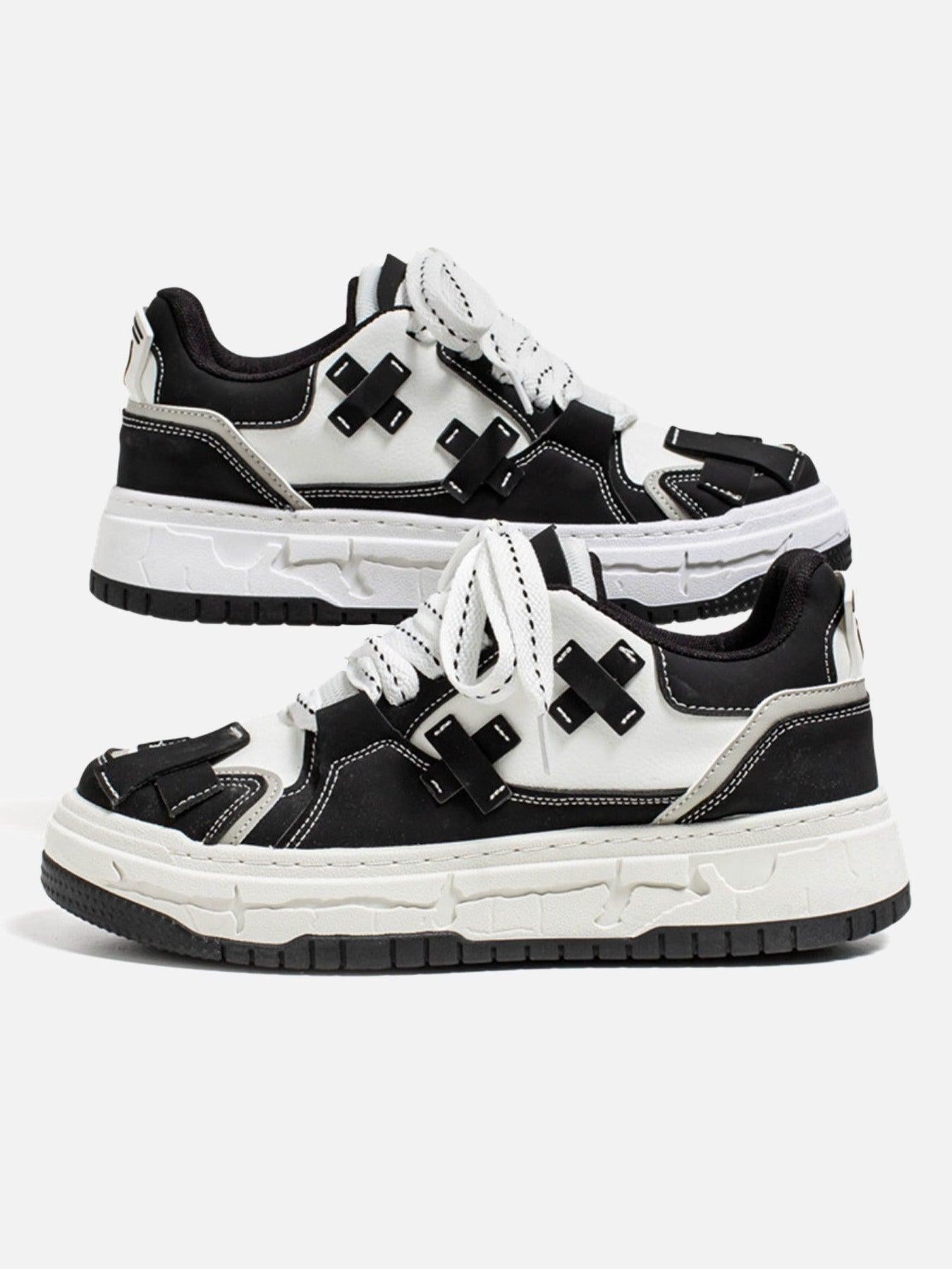 Concert Outfit Fashionable And Versatile Thick-Soled Board Shoes