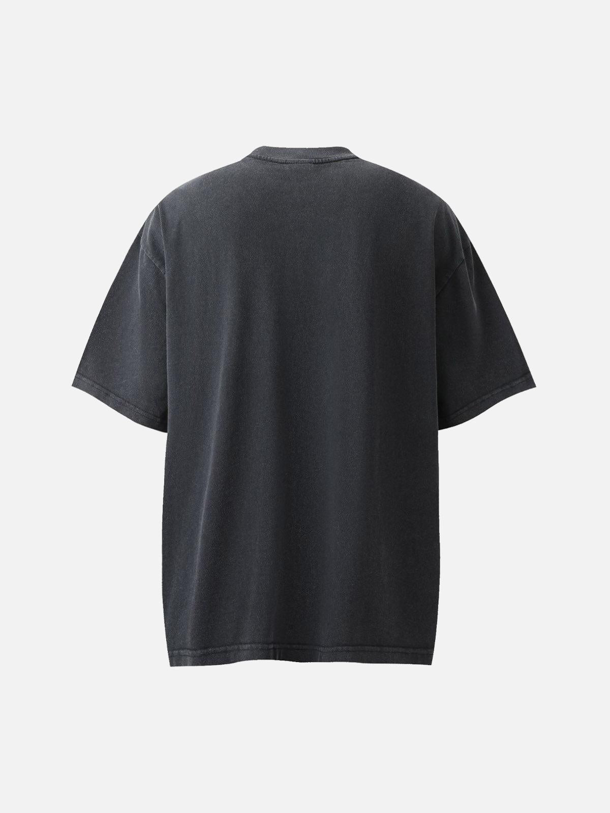 Concert Outfit Fireball Graphic Oversized T-Shirt