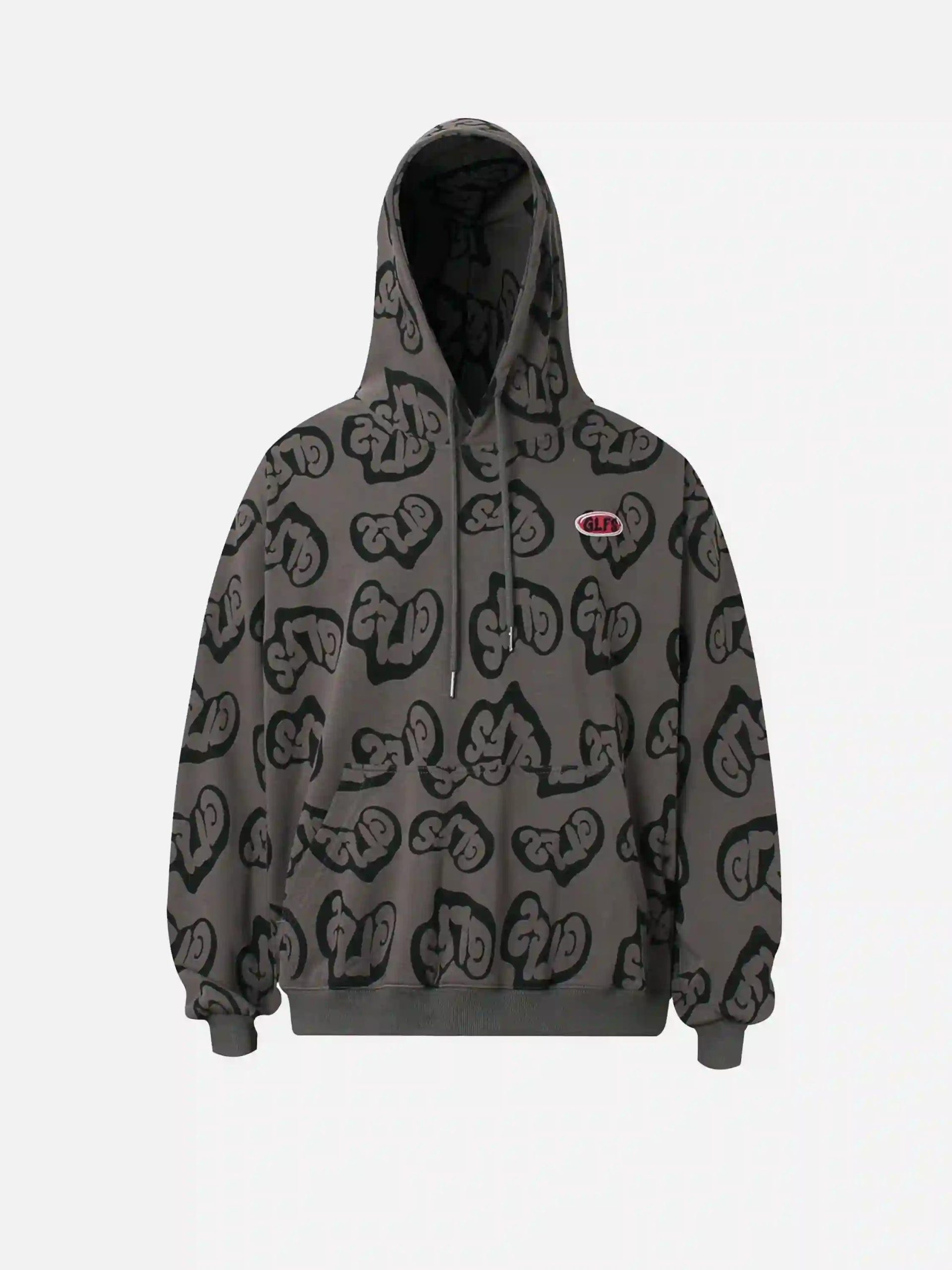 Concert Outfit Foam Heart Hoodie