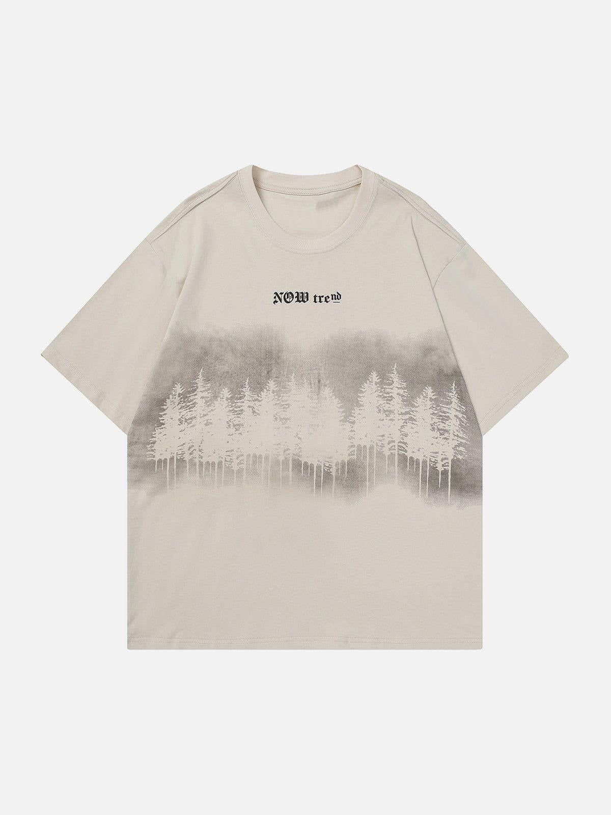 Concert Outfit Forest Inkjet Print Tee