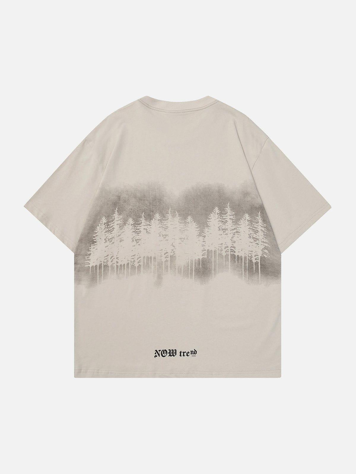 Concert Outfit Forest Inkjet Print Tee