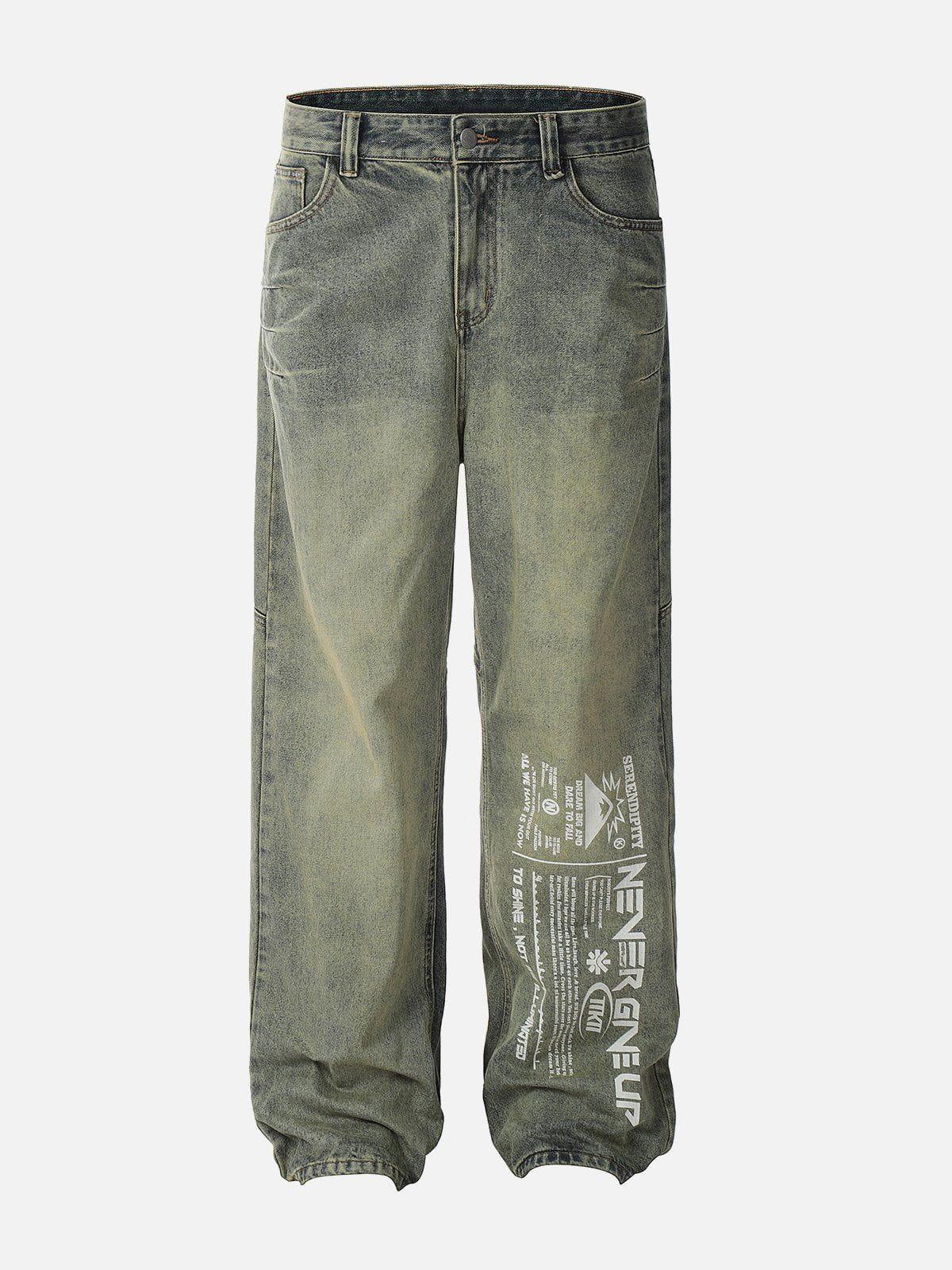 Concert Outfit Fringe Pocket Jeans