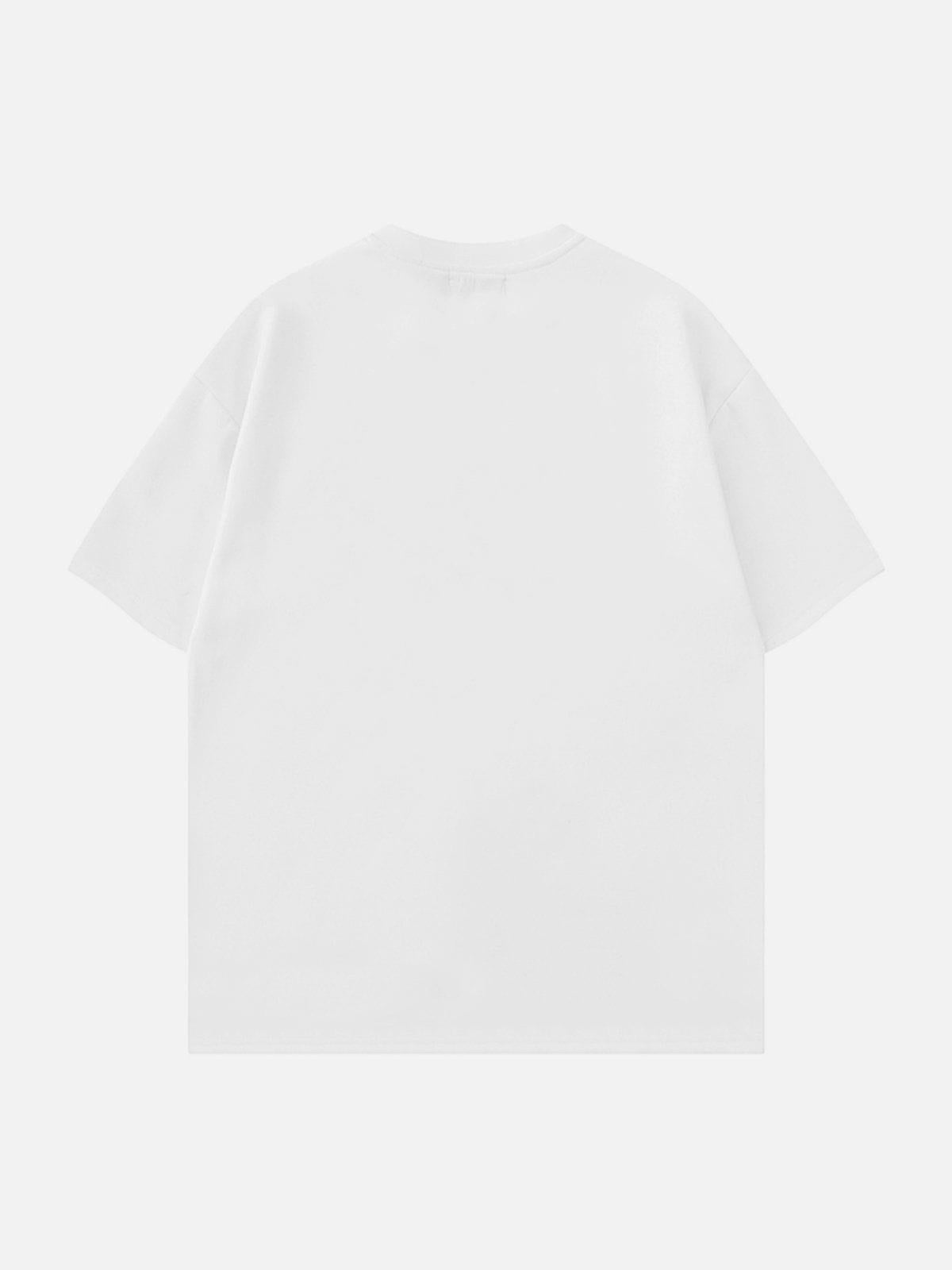 Concert Outfit Genie Flocked Graphic Tee