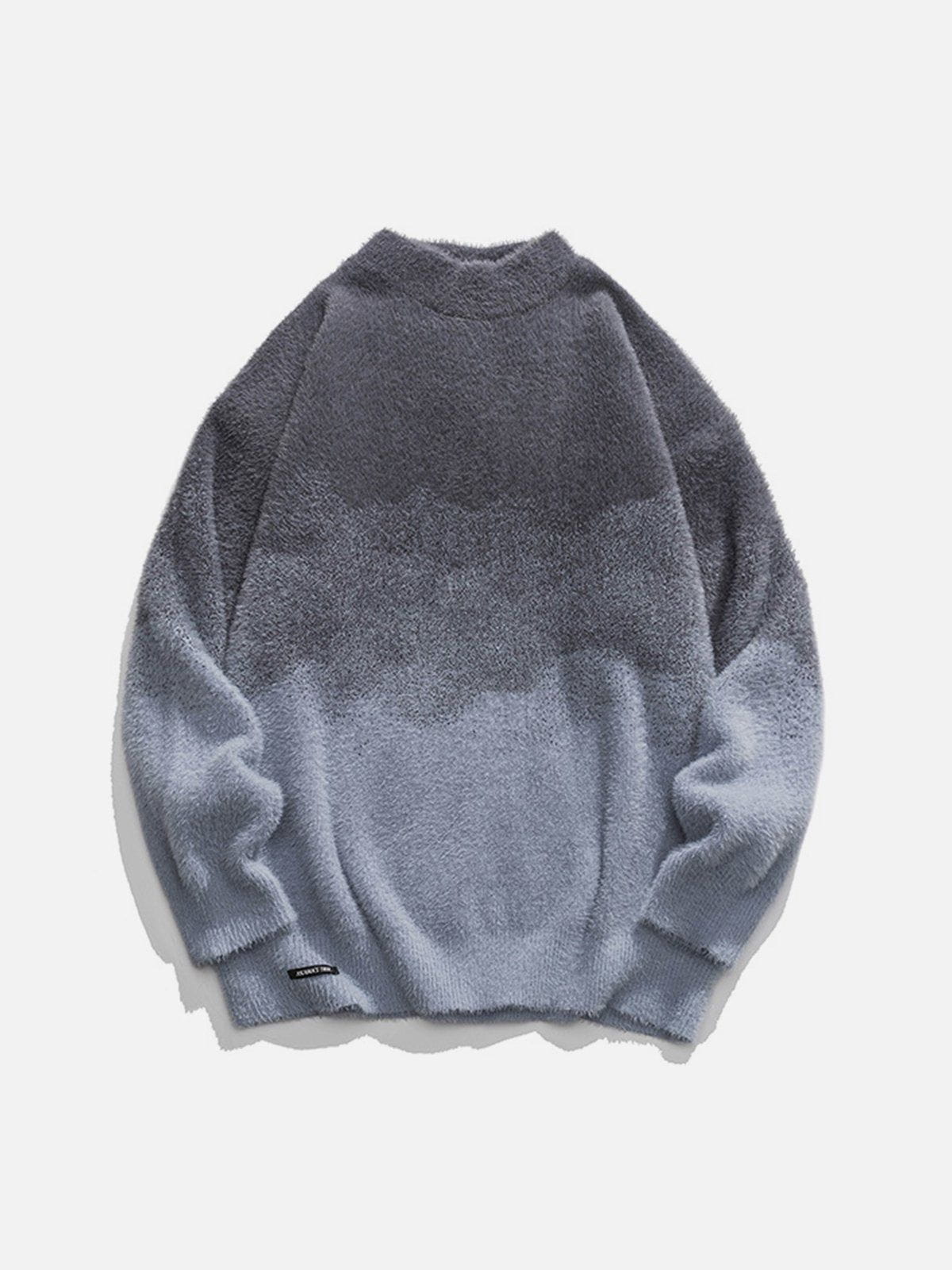 Concert Outfit Gradient Knit Sweater