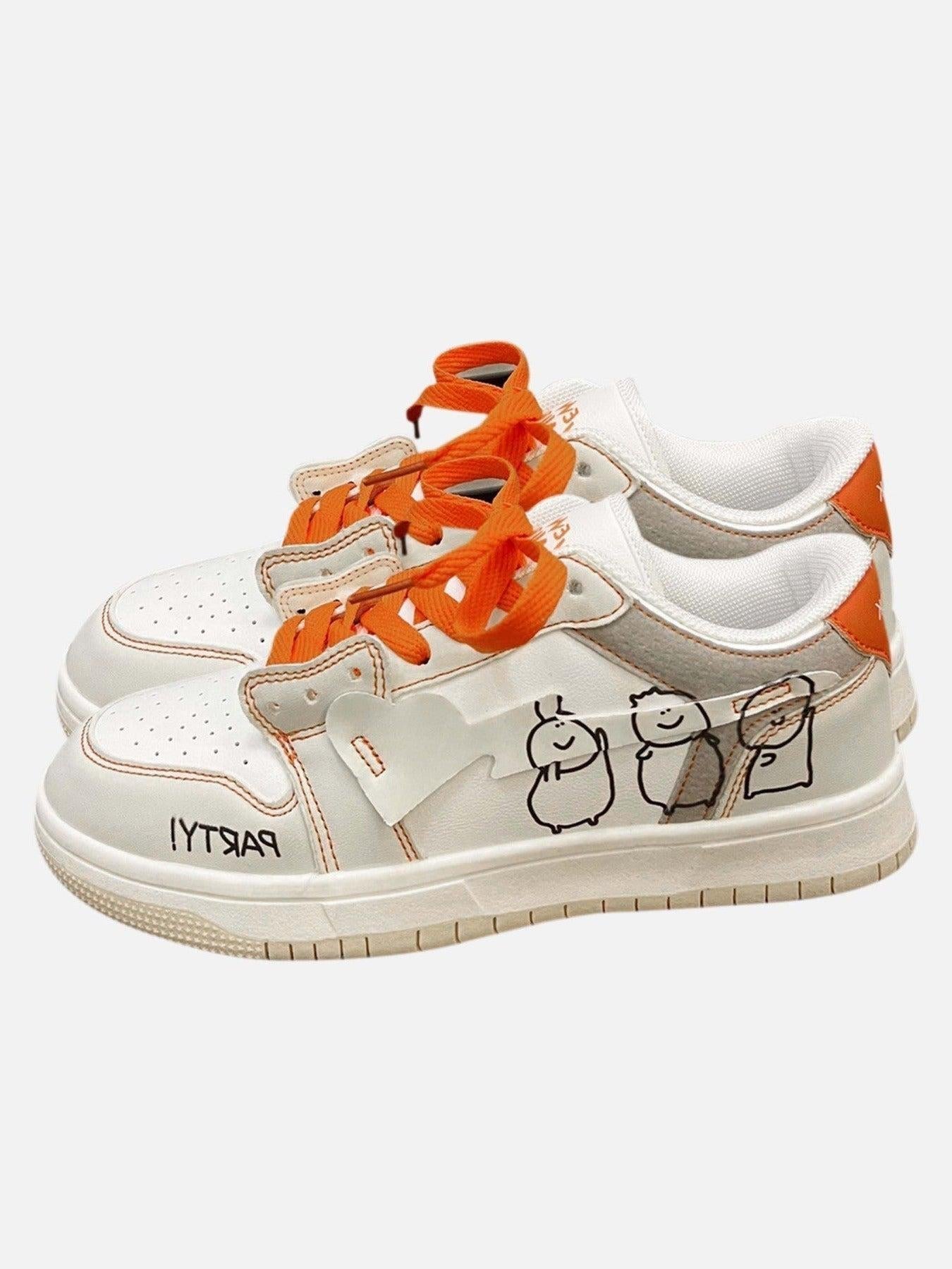 Concert Outfit Graffiti Niche Sports Trend Board Shoes