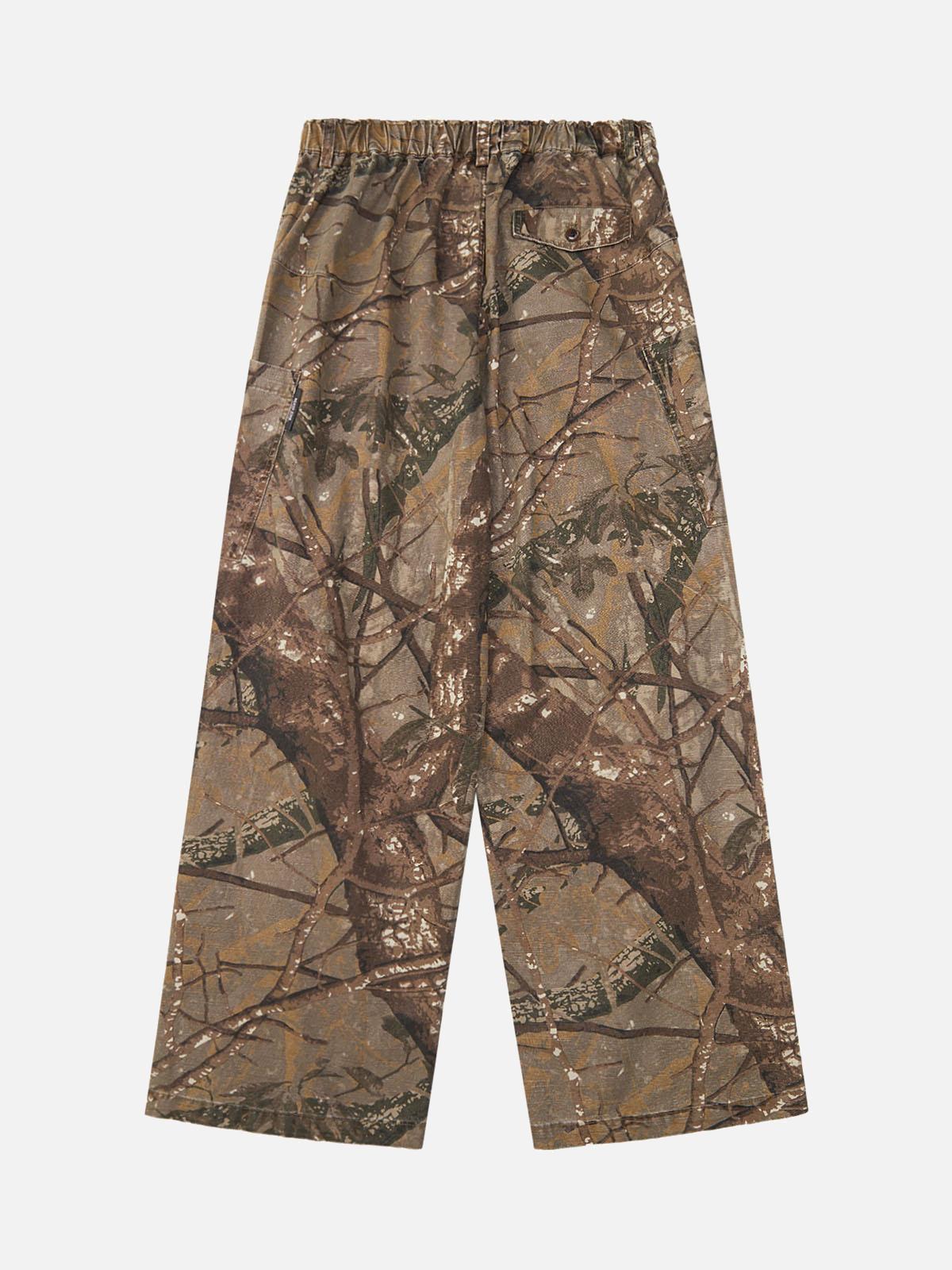Concert Outfit High Street Camouflage Casual Pants