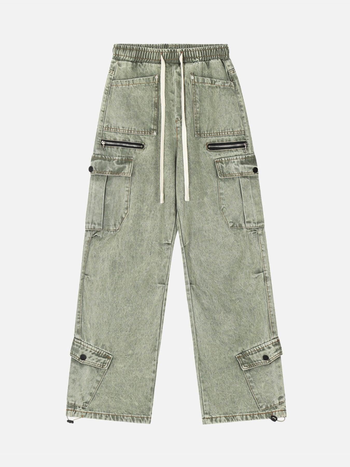 Concert Outfit High Street Loose Drawstring Trousers