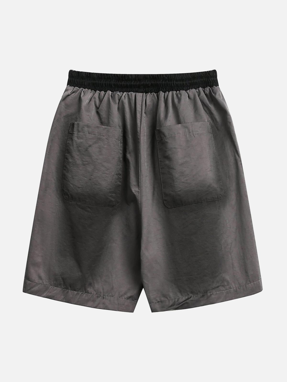 Concert Outfit High Street Spray Paint Casual Shorts