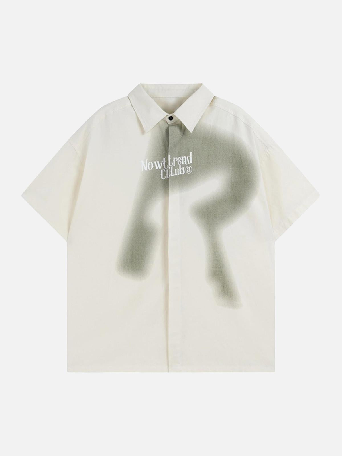 Concert Outfit High Street Versatile Short-Sleeved Shirt