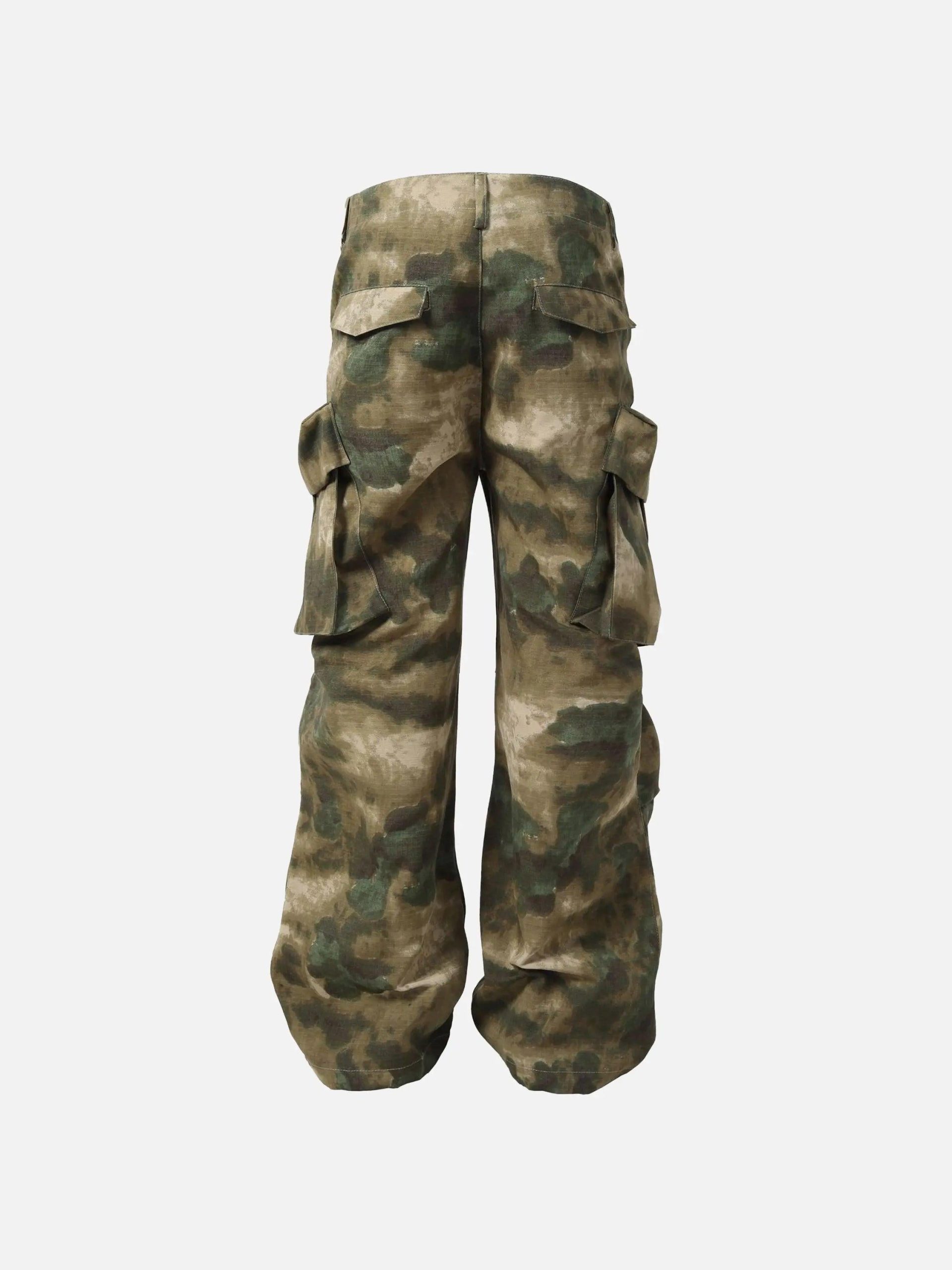 Concert Outfit High Street Vibe Camouflage Overalls