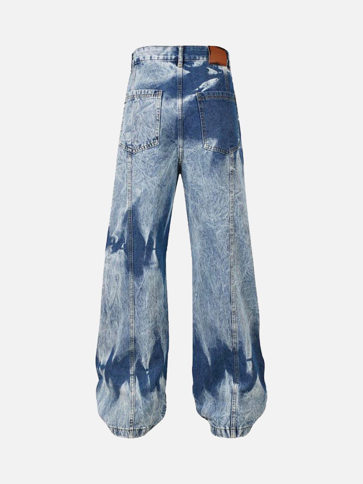 Concert Outfit High Street Washed Distressed Work Jeans