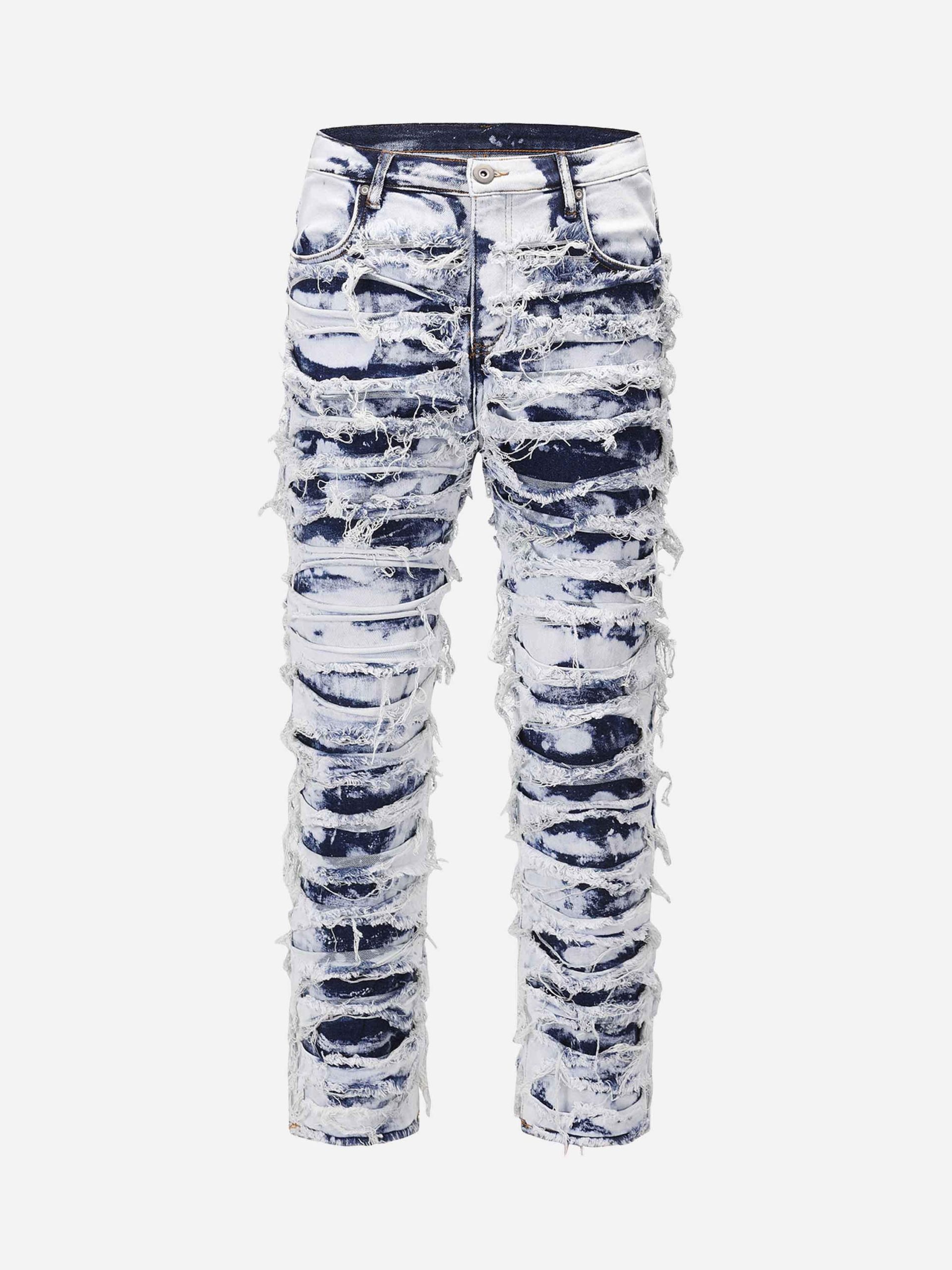 Concert Outfit High Street Washed Slim Fit Jeans