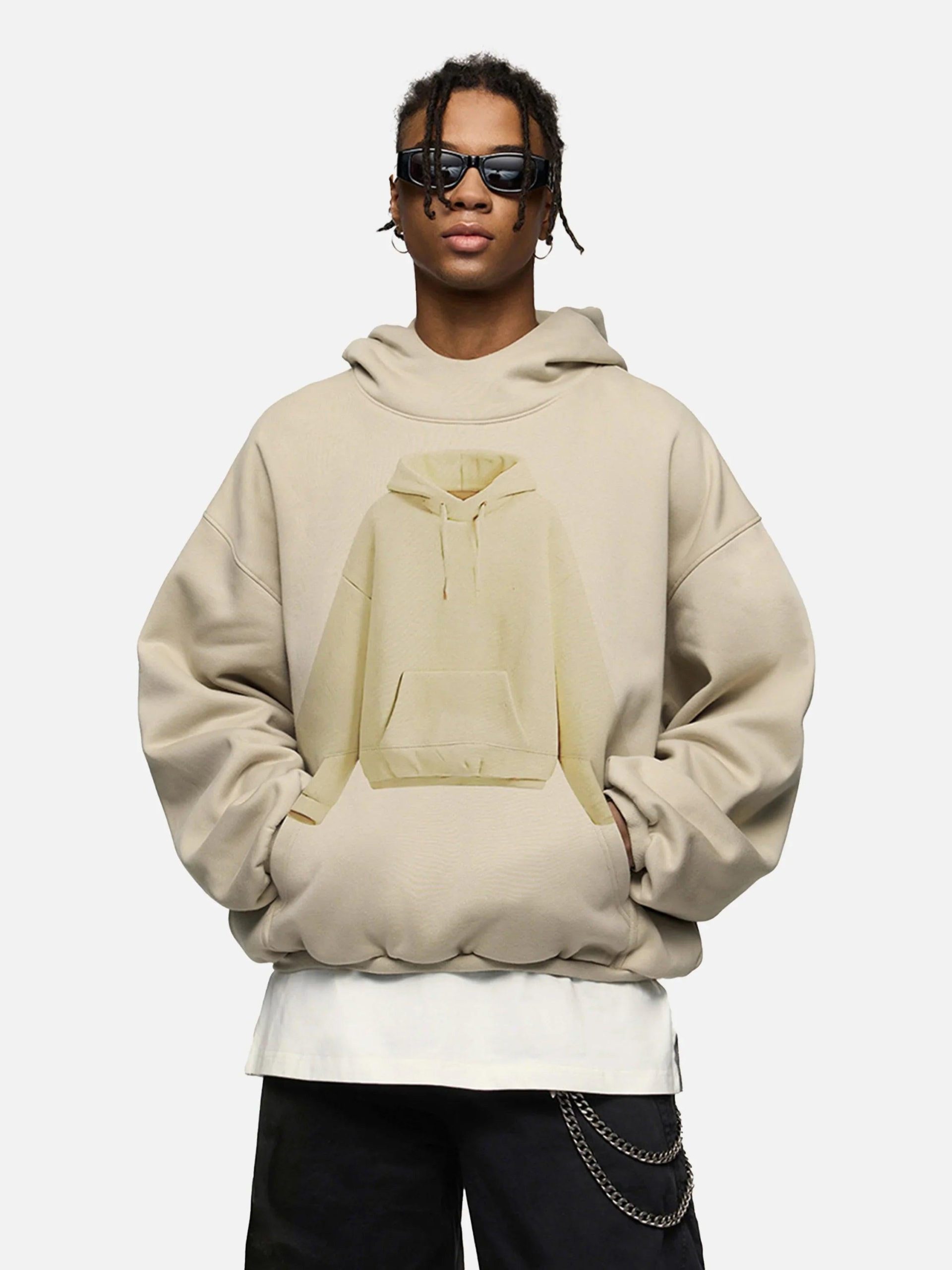 Concert Outfit Hoodie Pattern Printed Hoodie