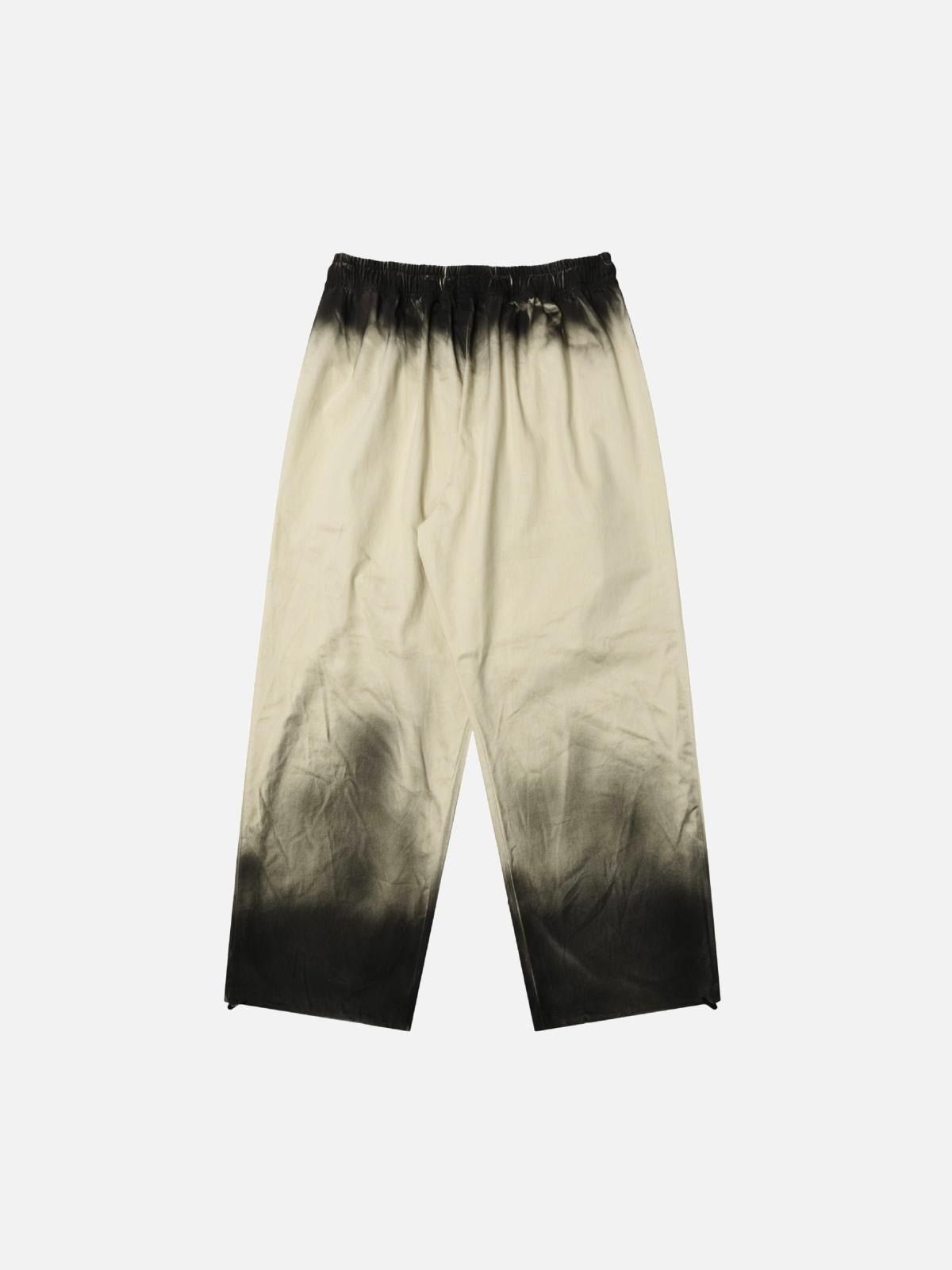 Concert Outfit Inkjet Dirty Pleated Pants