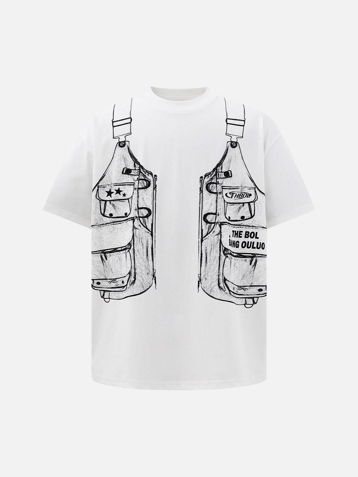 Concert Outfit Jacket Print Graphic T-Shirt
