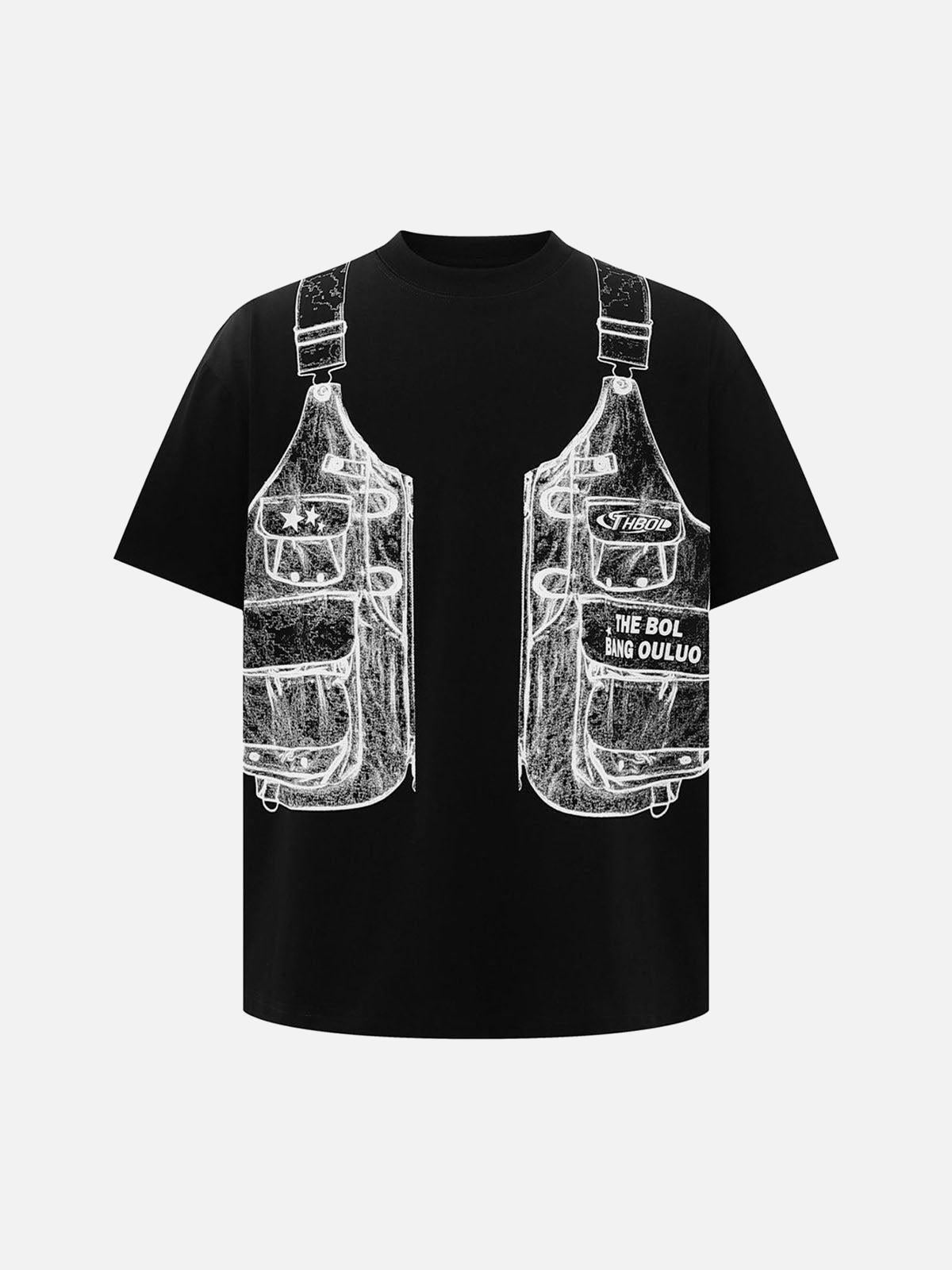 Concert Outfit Jacket Print Graphic T-Shirt