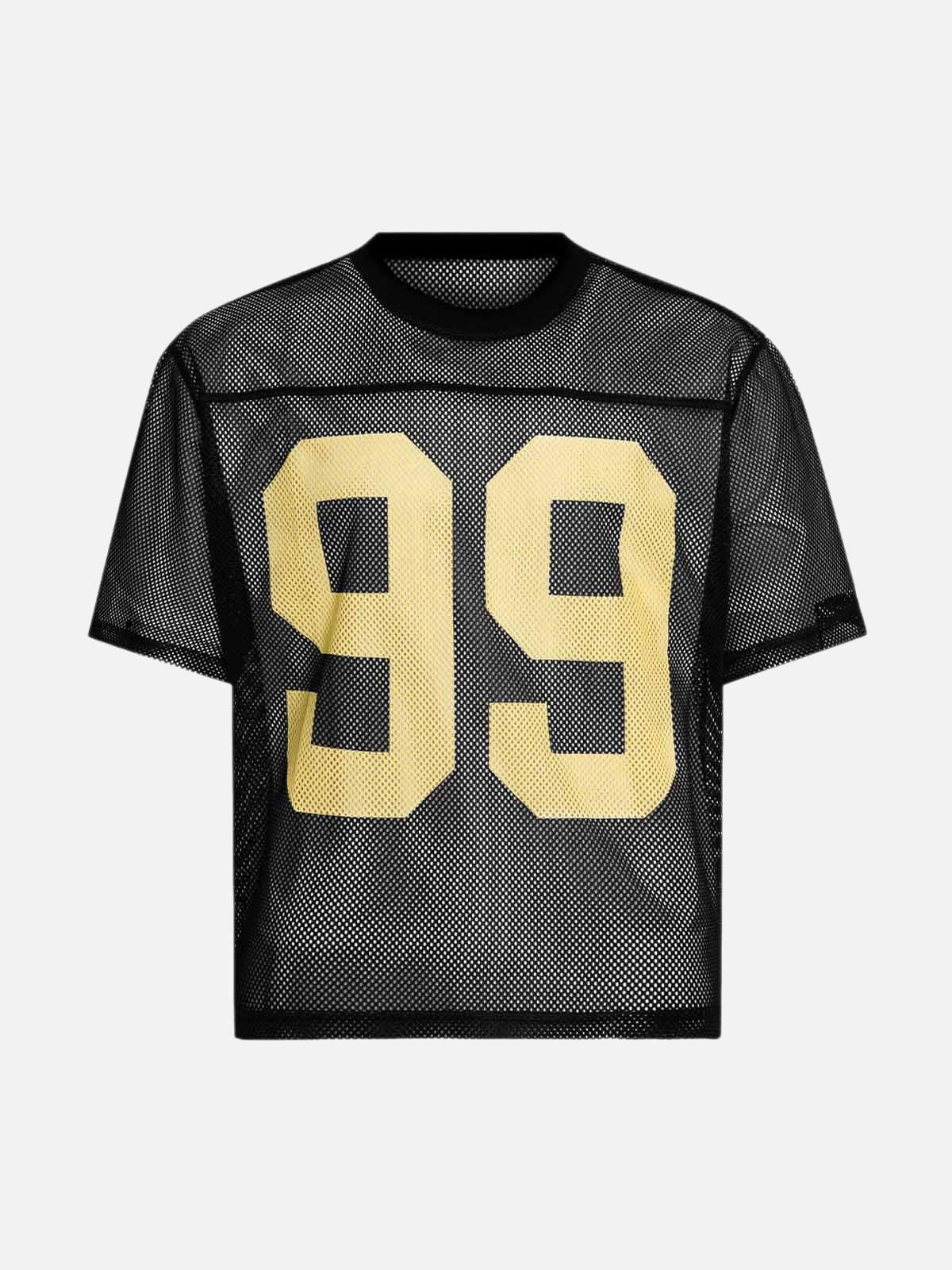 Concert Outfit Jersey Mesh Short-Sleeve T-Shirt