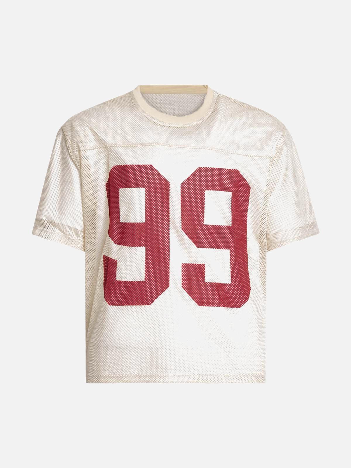 Concert Outfit Jersey Mesh Short-Sleeve T-Shirt