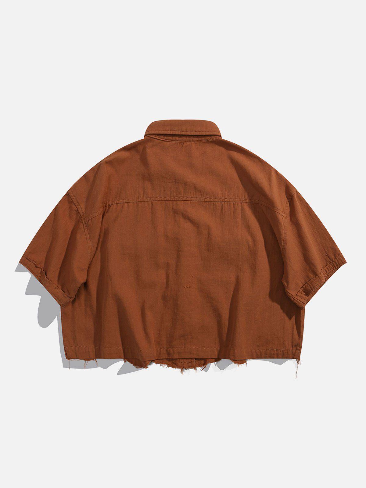 Concert Outfit Labeling Splicing Tee