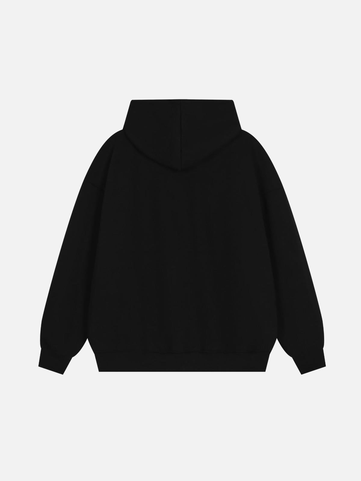 Concert Outfit Lazy Style Letter Embroidery Hoodie
