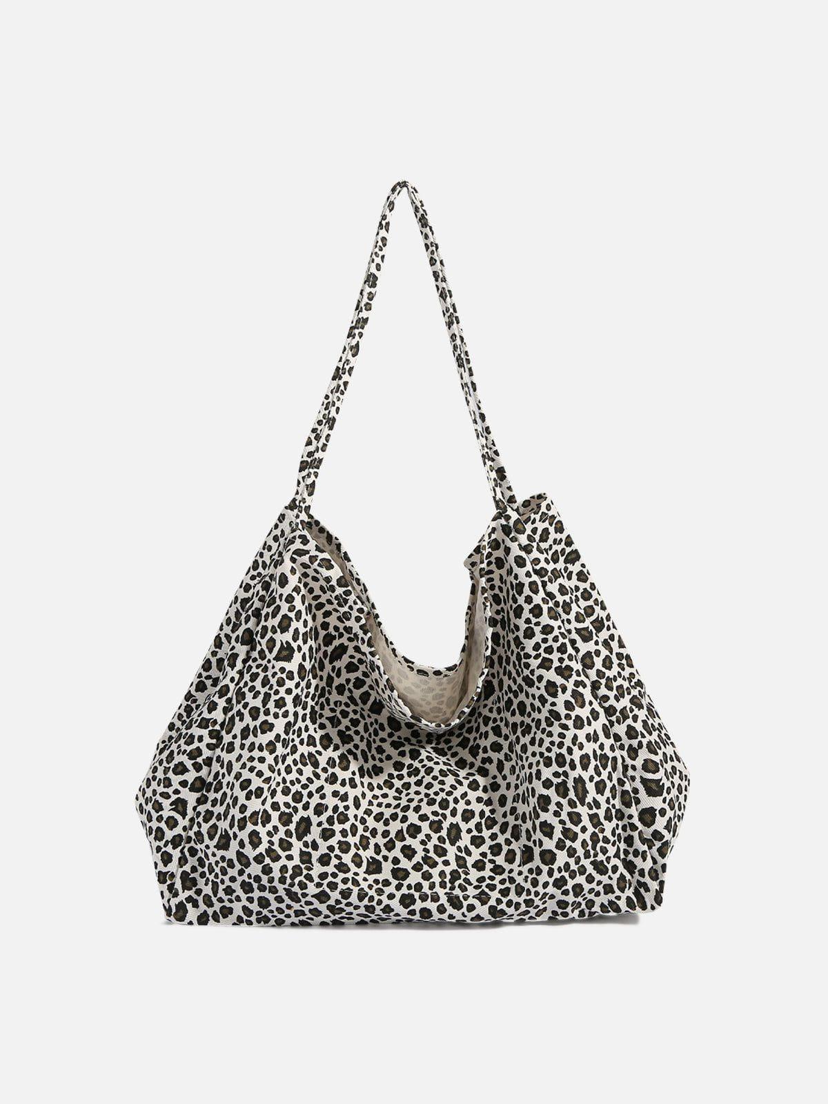 Concert Outfit Leopard Print Tote Bag