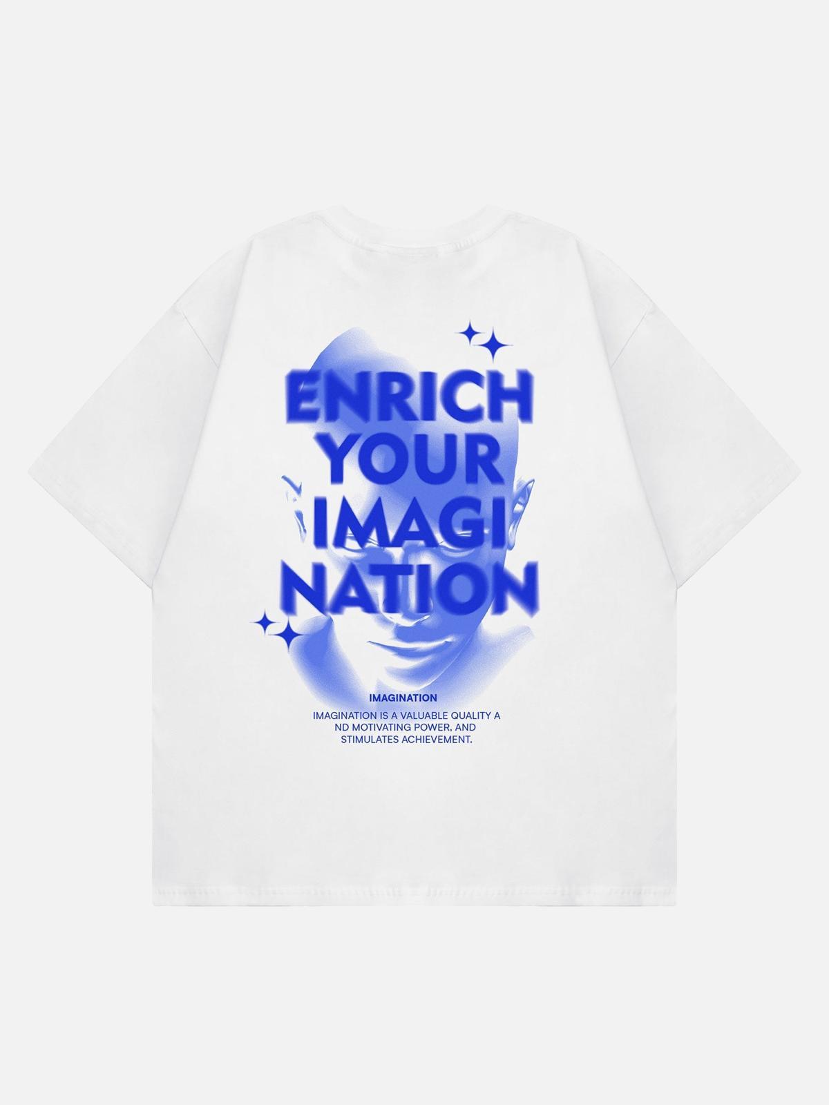 Concert Outfit Letter Print Virtual T-Shirt