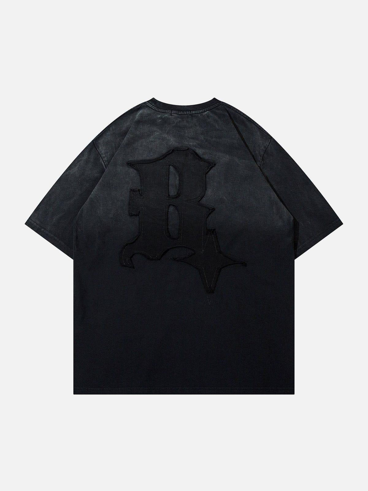 Concert Outfit Letters Graphic Vintage Tee