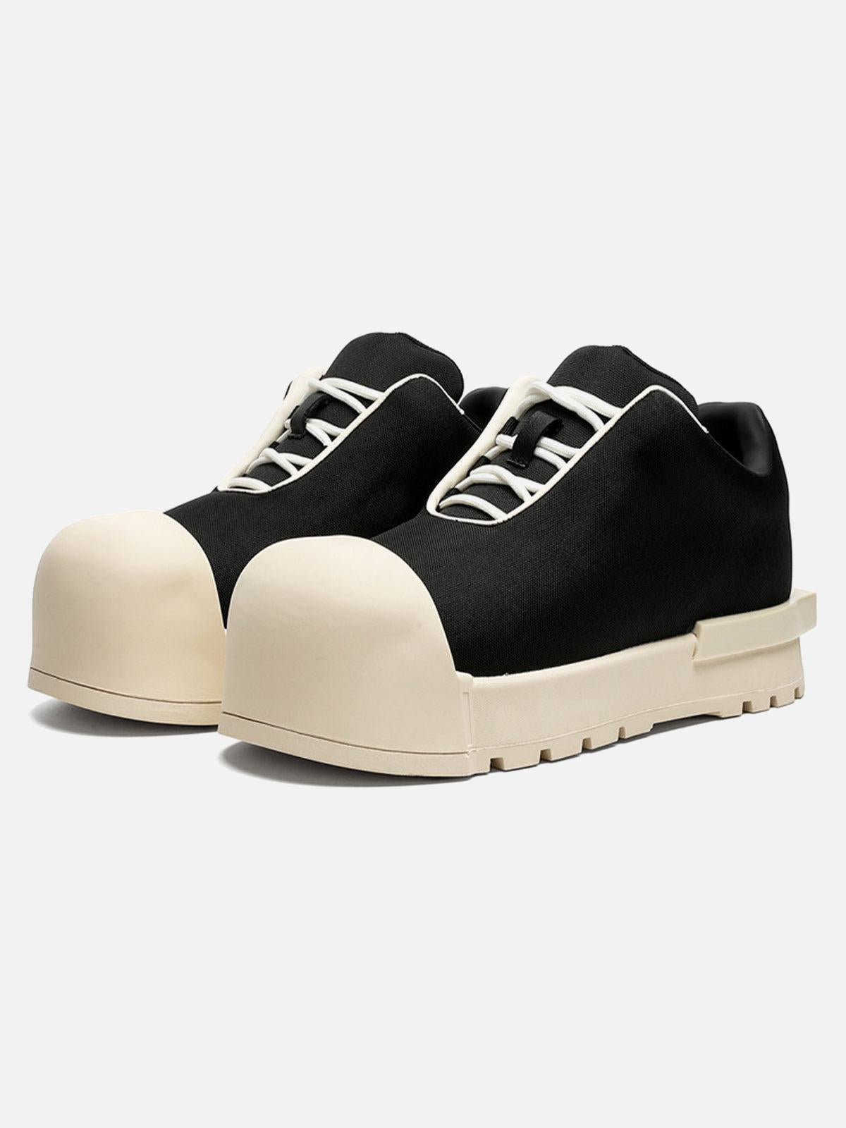 Concert Outfit Low Top Canvas Platform Sneakers