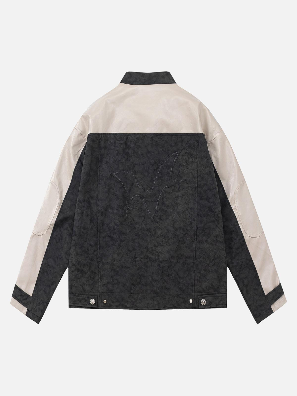 Concert Outfit Matte PU Moto Leather Jacket