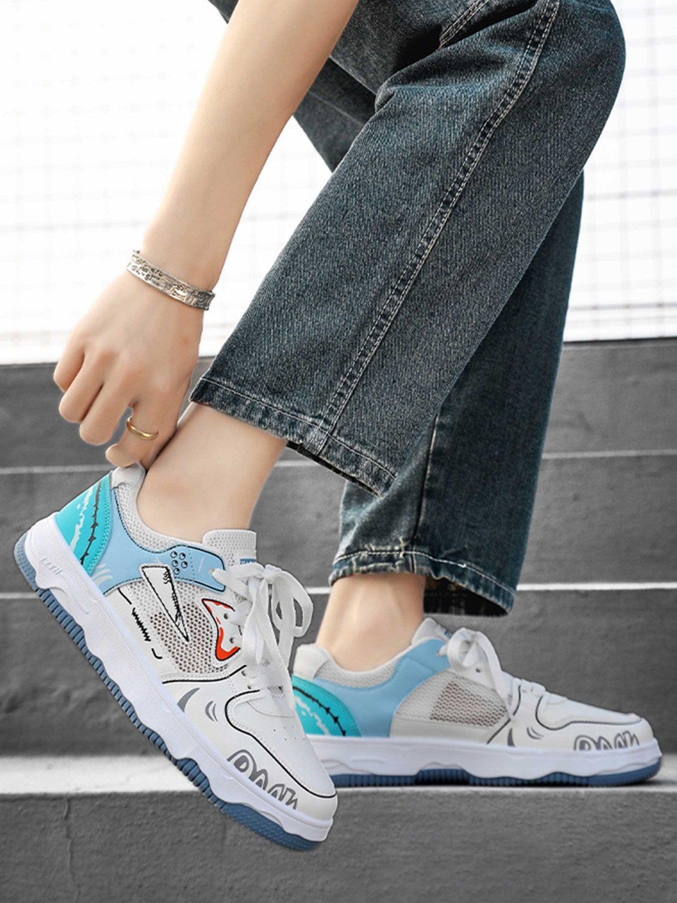 Concert Outfit Mesh Breathable Board Shoes