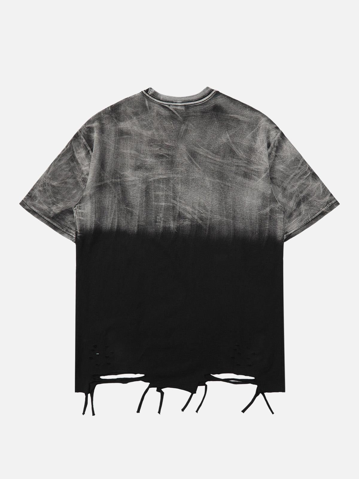 Concert Outfit Metal Tag Street Rap T-Shirt
