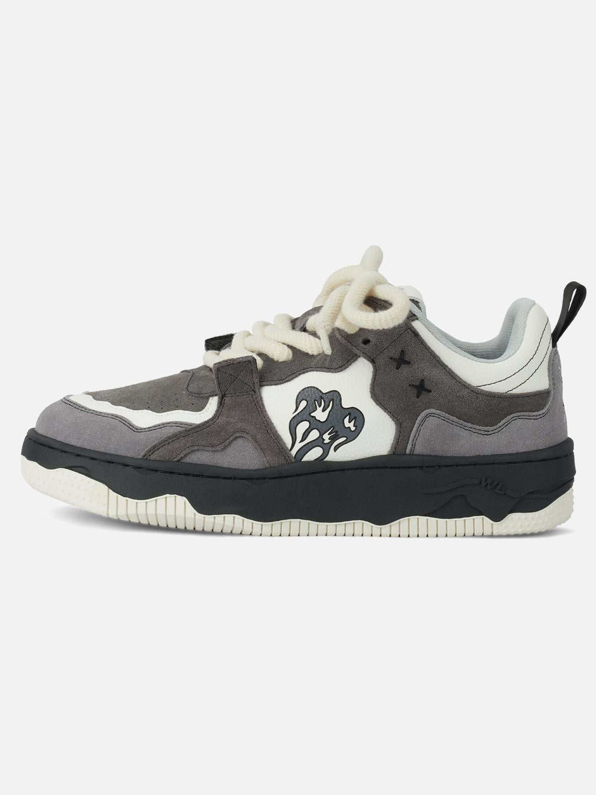 Concert Outfit Monochrome Shadowwave Heavy-Duty Street Sneakers