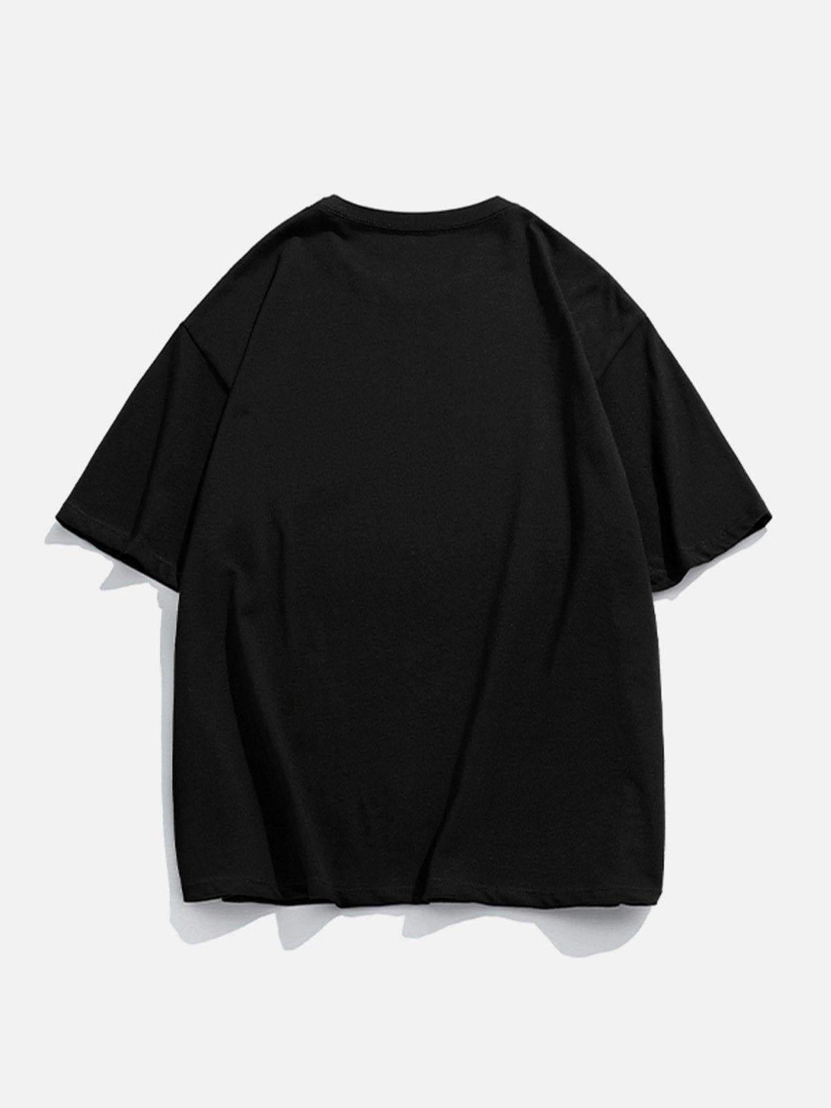 Concert Outfit Mountain Print Tee