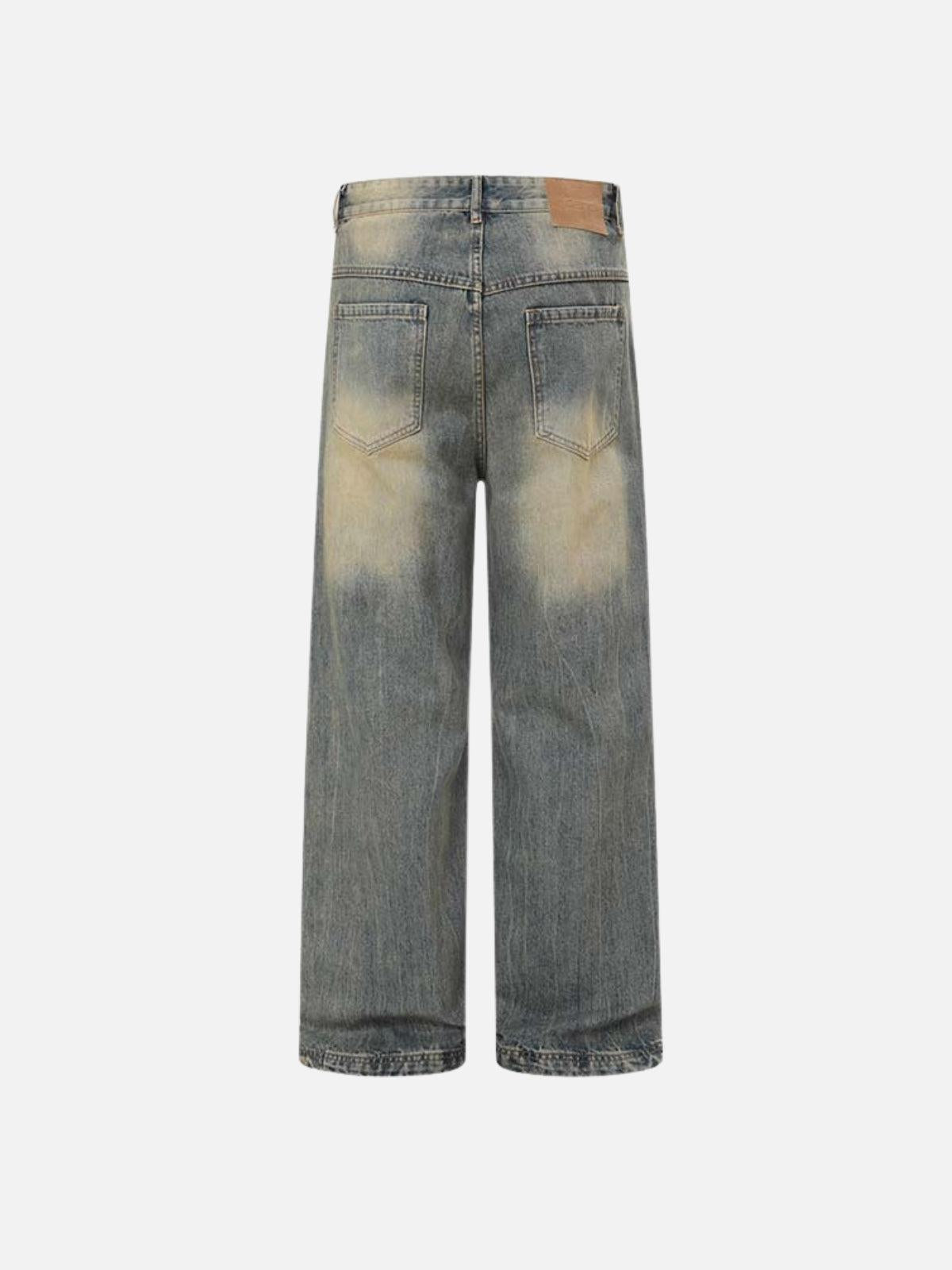Concert Outfit Mud Dyeing Jeans