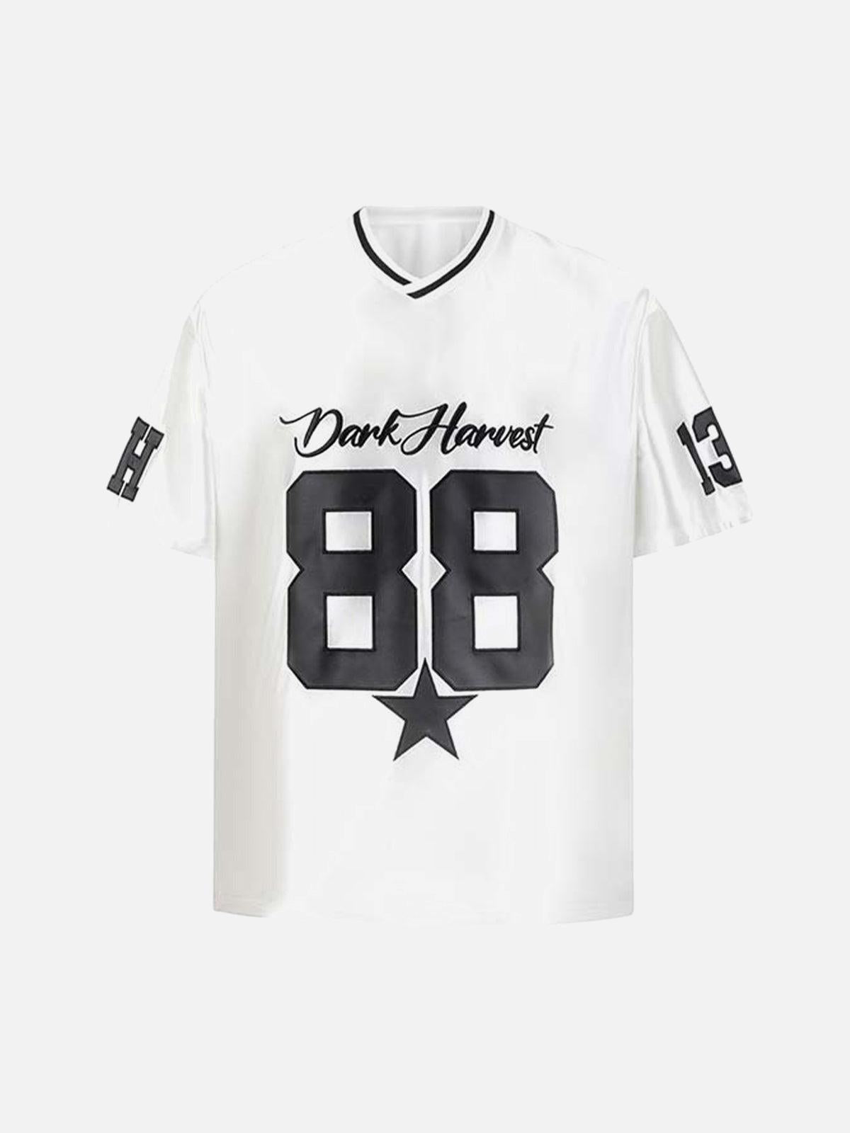 Concert Outfit Number '88' Sports Jersey Print T-Shirt