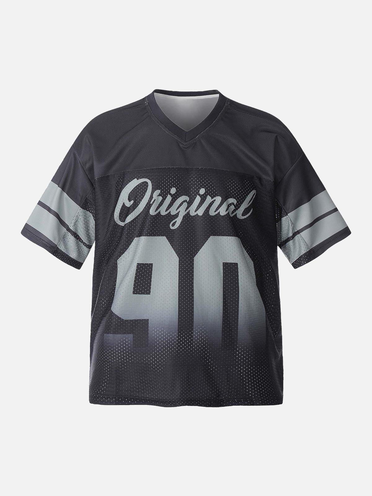 Concert Outfit Number '90' Sports Jersey Print T-Shirt