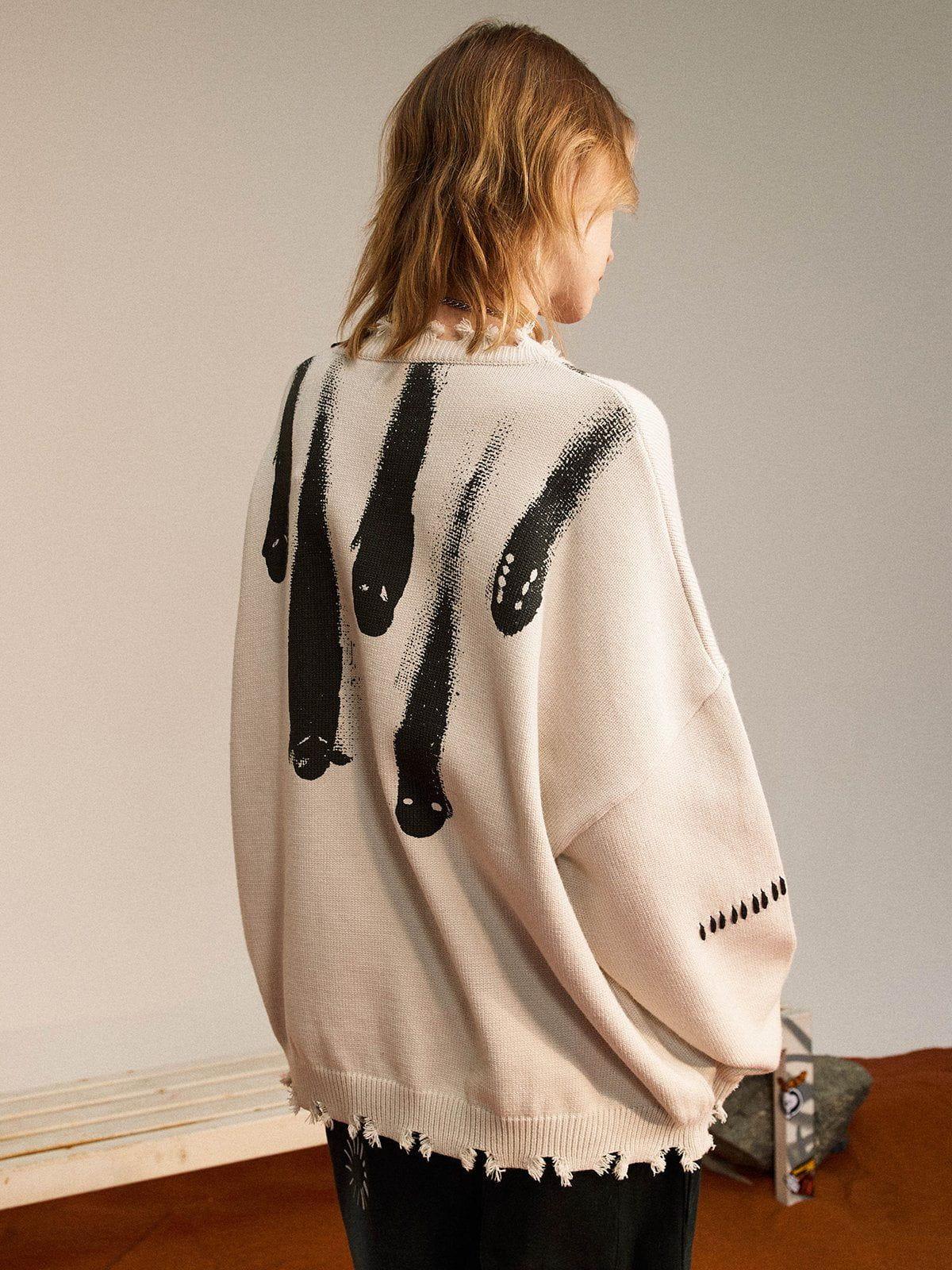 Concert Outfit Out Of Body' Knit Sweater