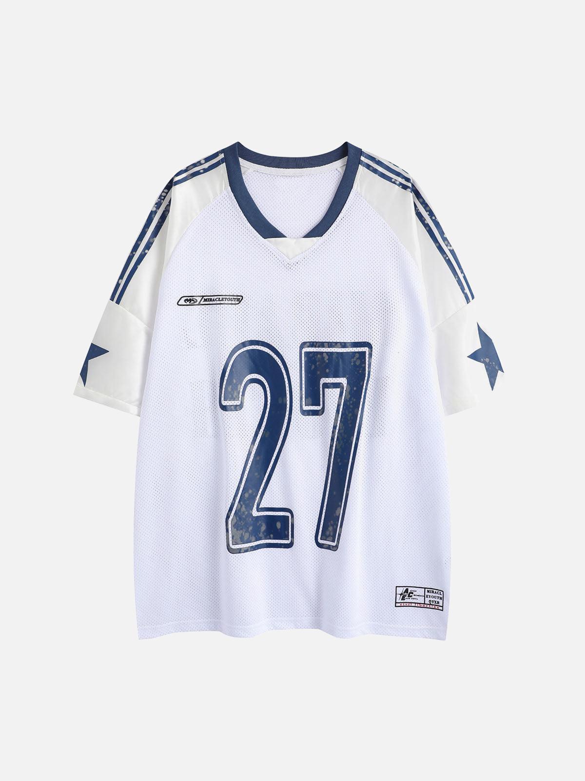 Concert Outfit Oversized NO. 27 Sports Jersey T-Shirt