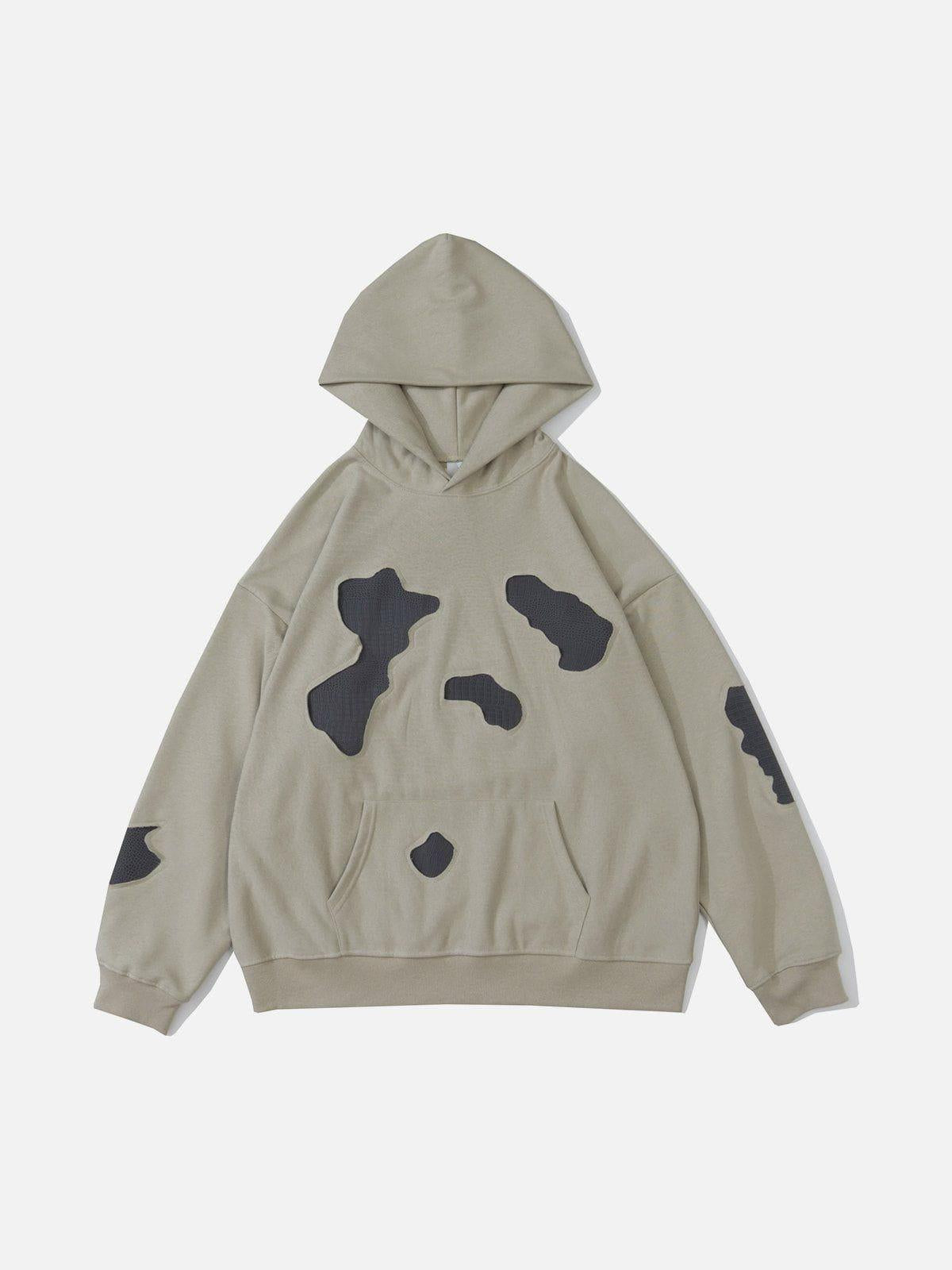Concert Outfit Patchwork Hoodie