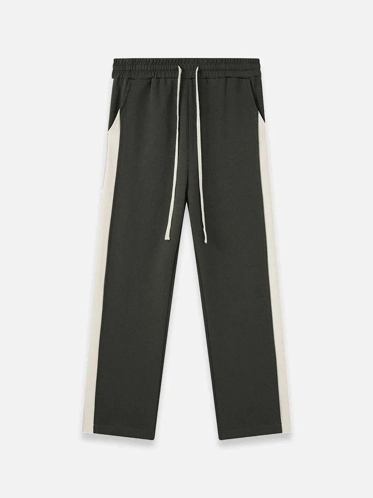 Concert Outfit Patchwork Split Pants