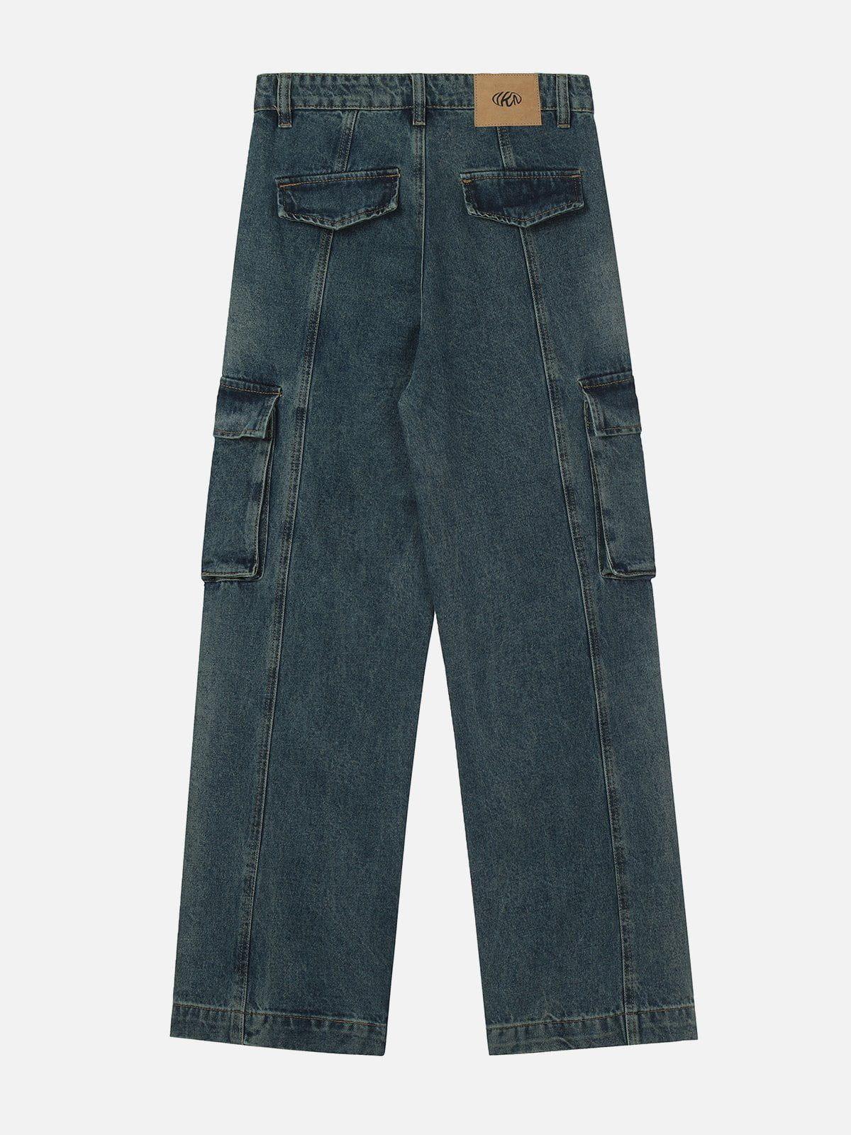 Concert Outfit Pleated Pockets Jeans