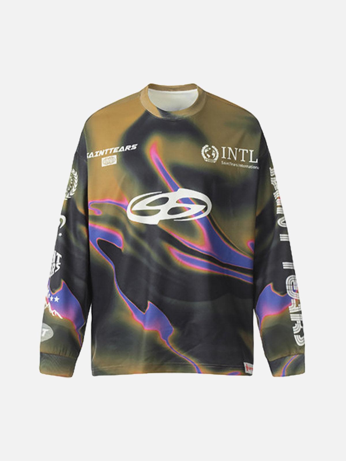 Concert Outfit Quick Dry Racing Long Sleeve T-Shirt