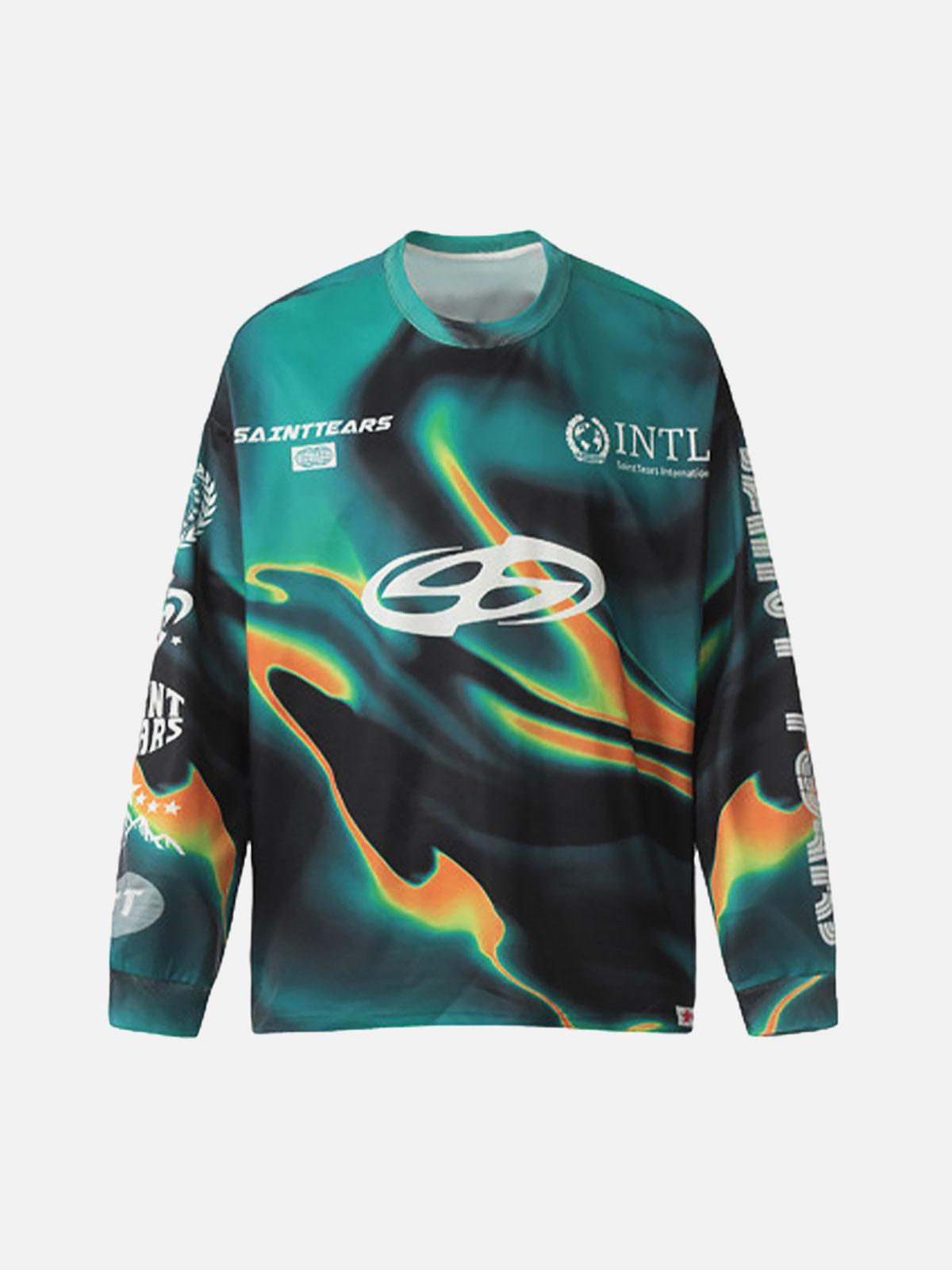 Concert Outfit Quick Dry Racing Long Sleeve T-Shirt