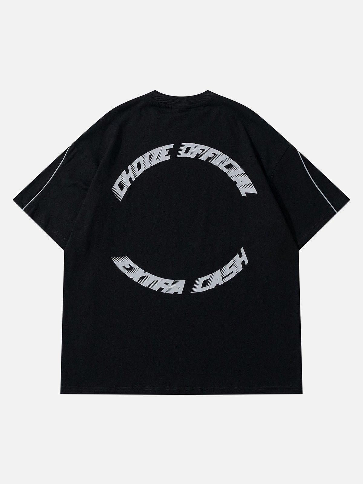 Concert Outfit Racing Elements Stripe Tee