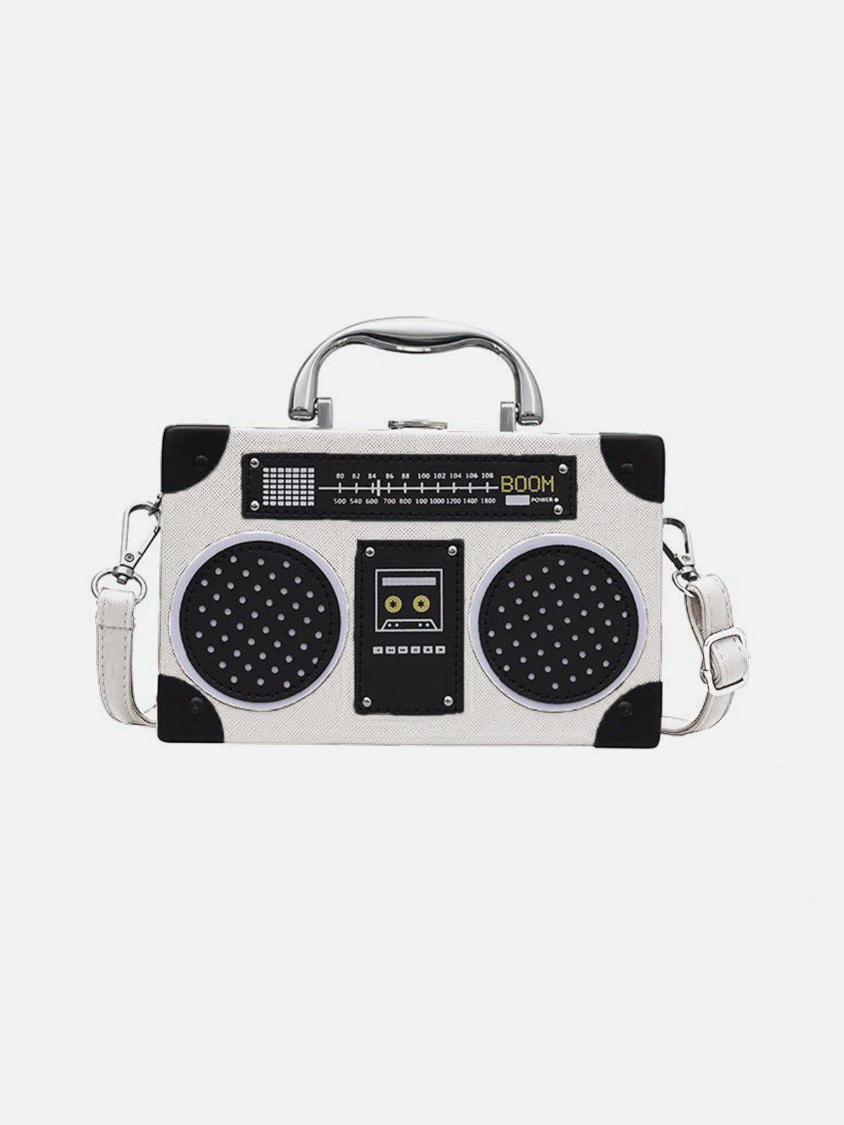 Concert Outfit Radio Style Crossbody Bag