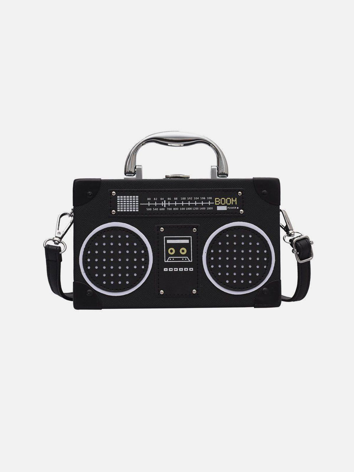 Concert Outfit Radio Style Crossbody Bag