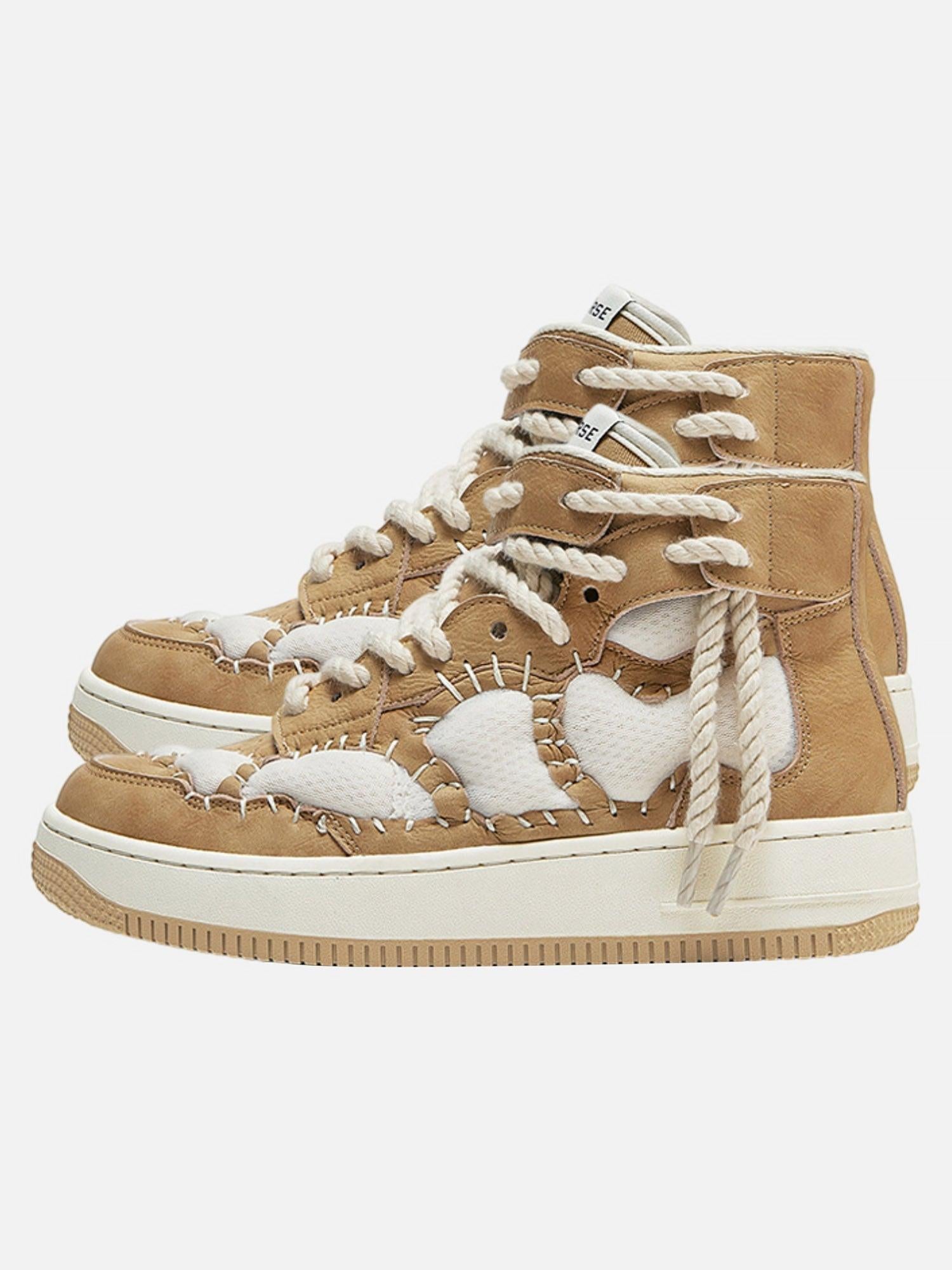 Concert Outfit Retro High-Top Sneakers