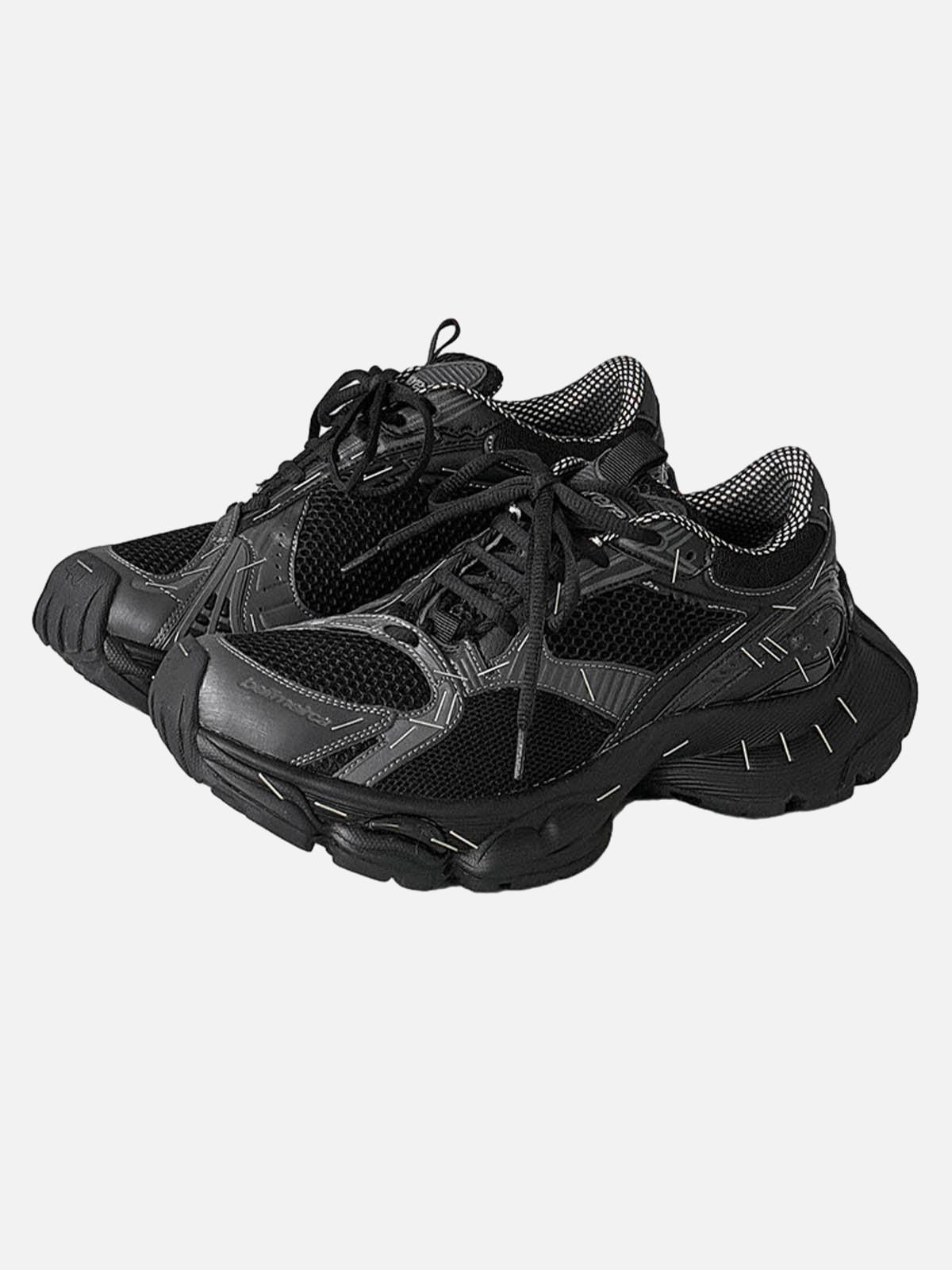 Concert Outfit Retro Stapler Chunky Sneakers